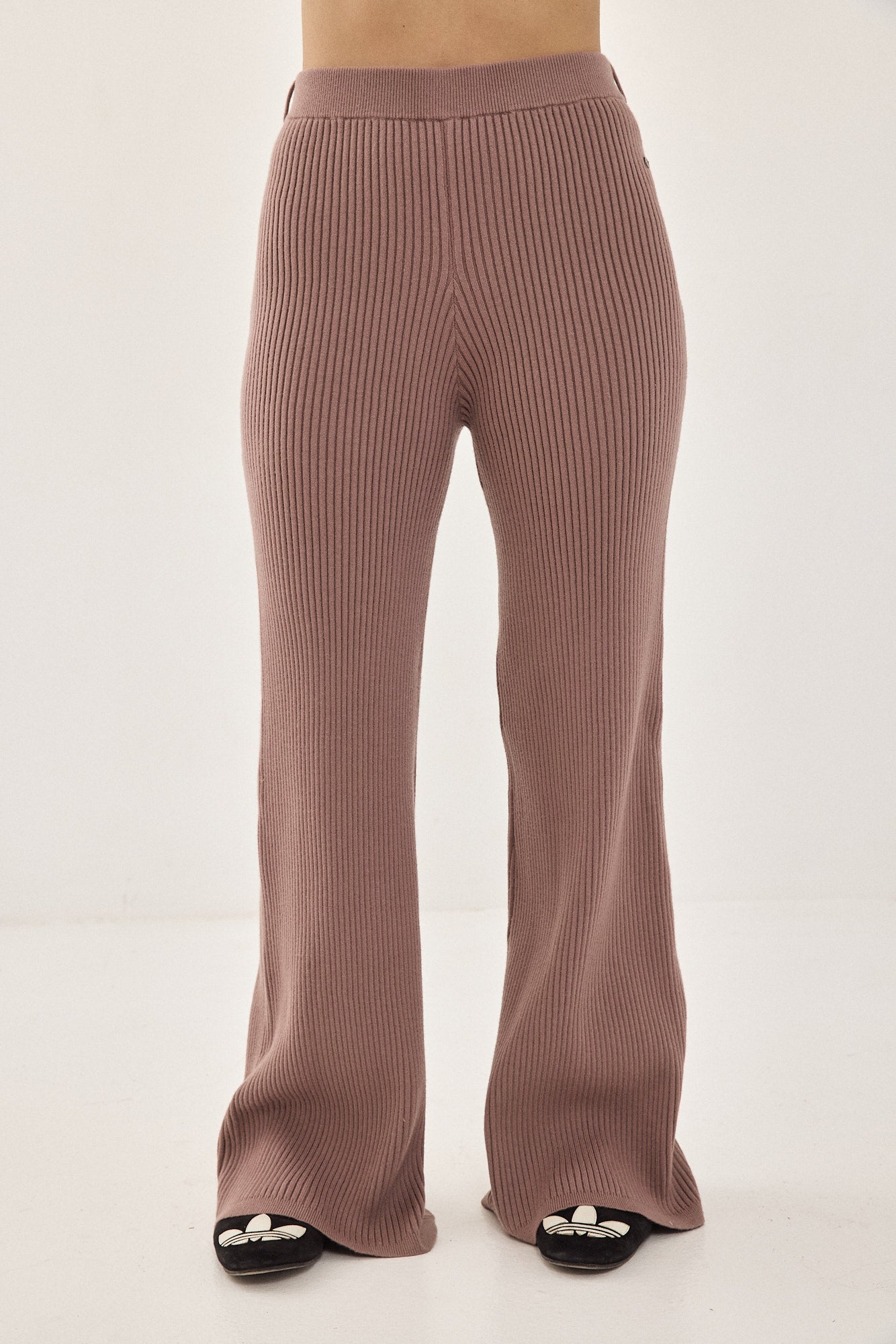 SHAIA LONG PANTS DARK LATTE