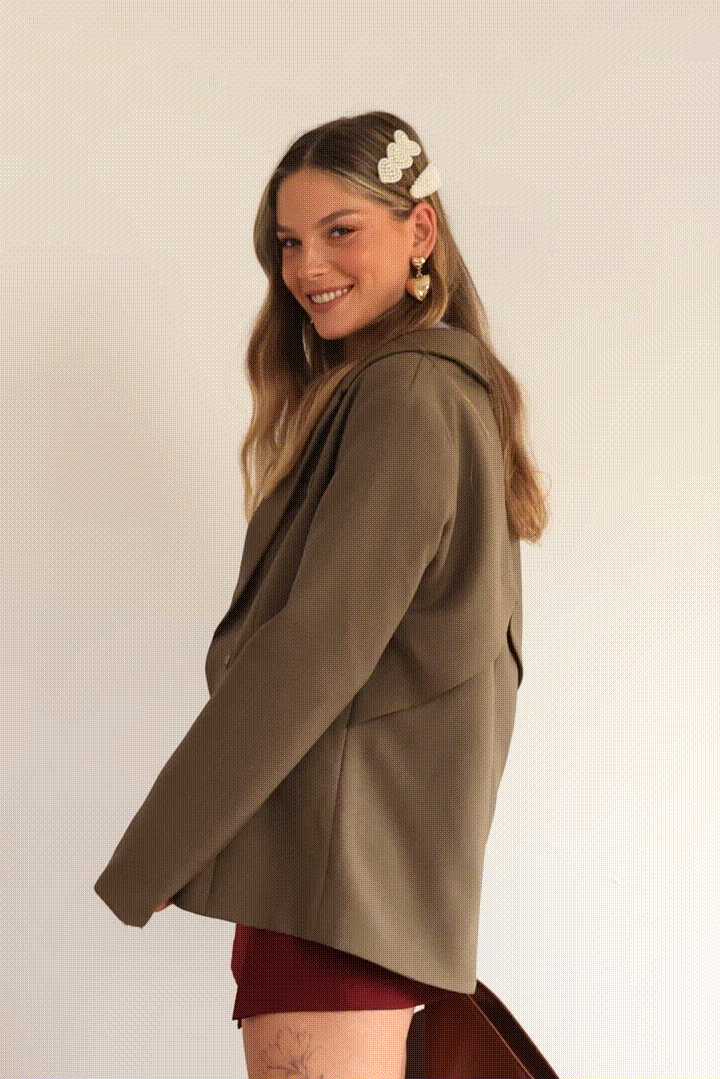 JASMINE JACKET DARK OLIVE