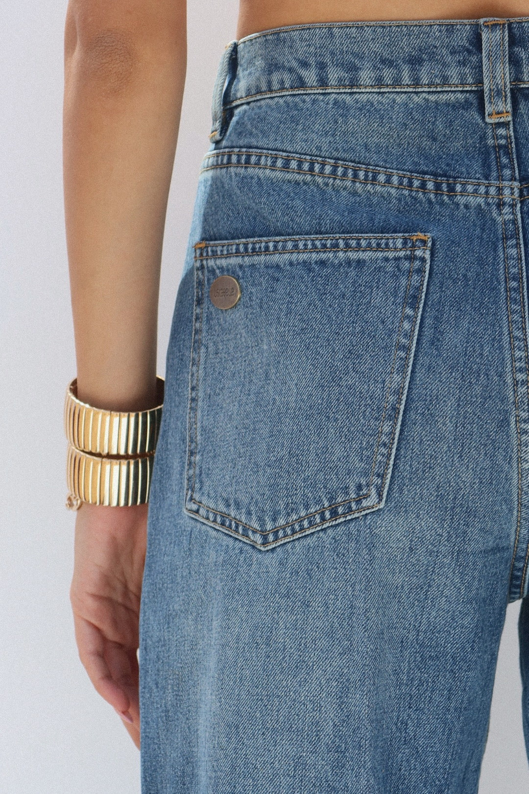 NO.60 WIDE LEG JEANS DARK BLUE