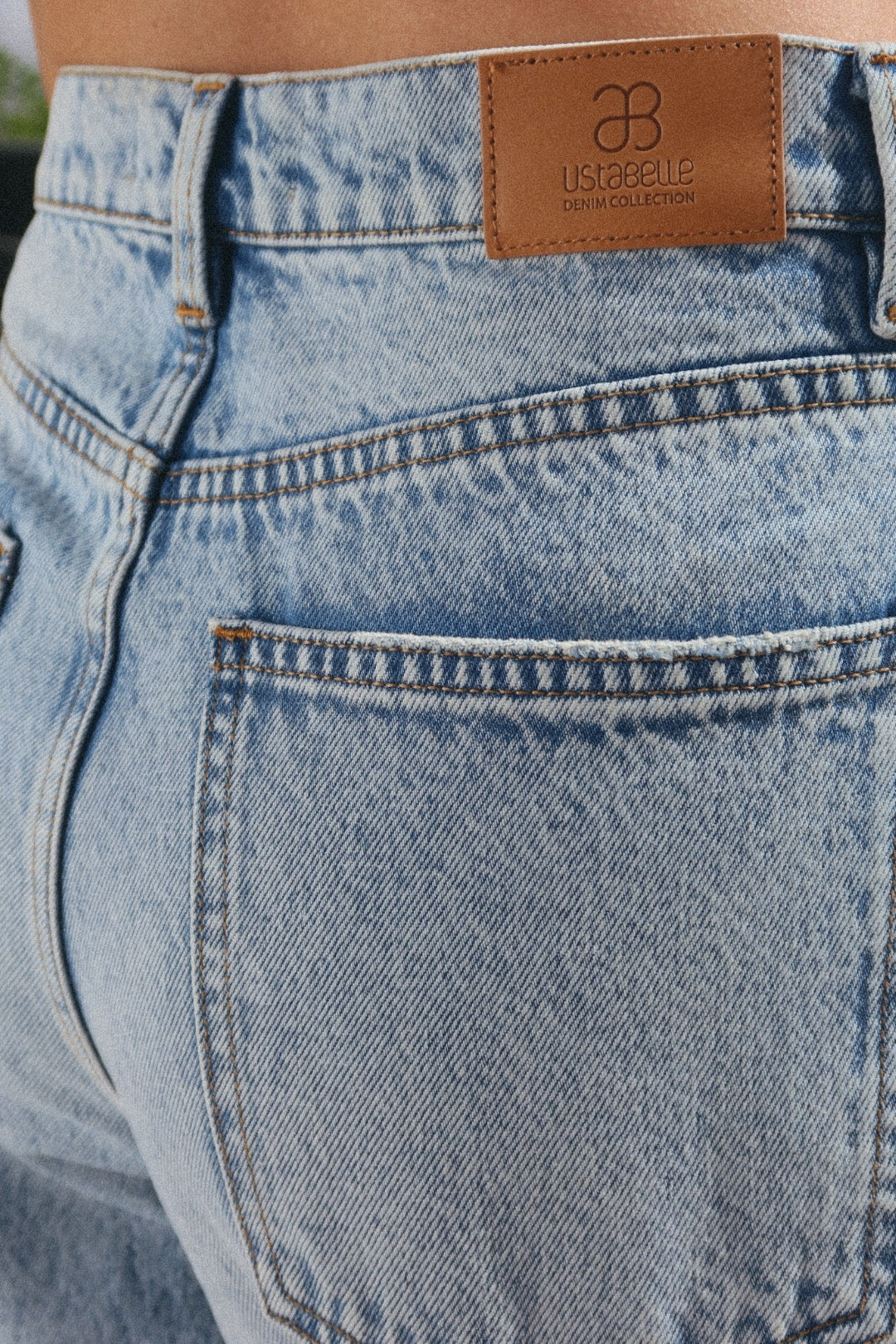 NO.60 WIDE LEG JEANS LIGHT BLUE