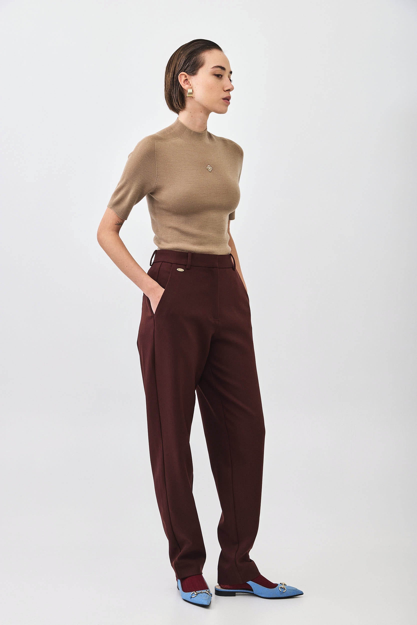 JESSI PANTS CHERRY CHOCOLATE