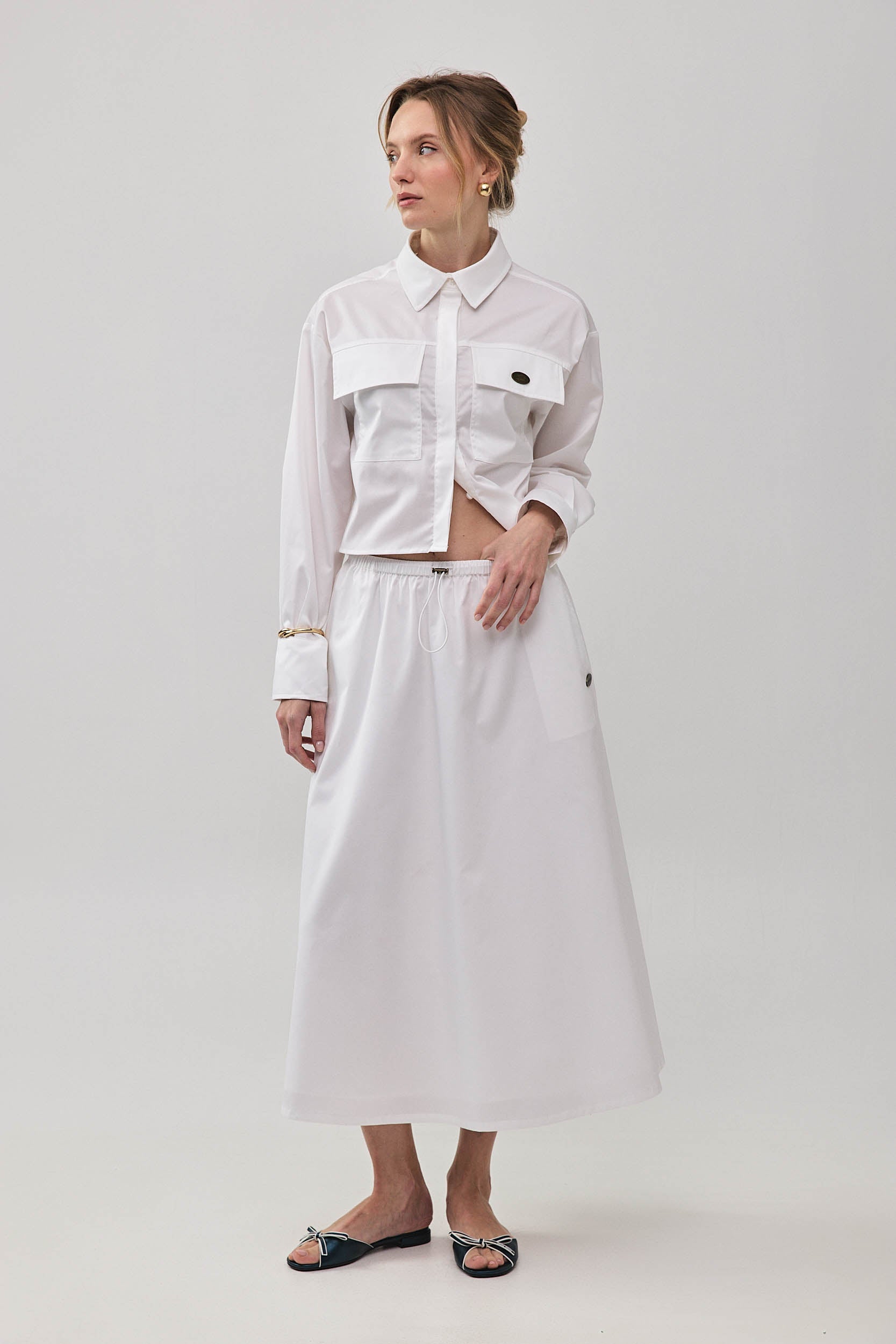 ROBERTA SKIRT WHITE
