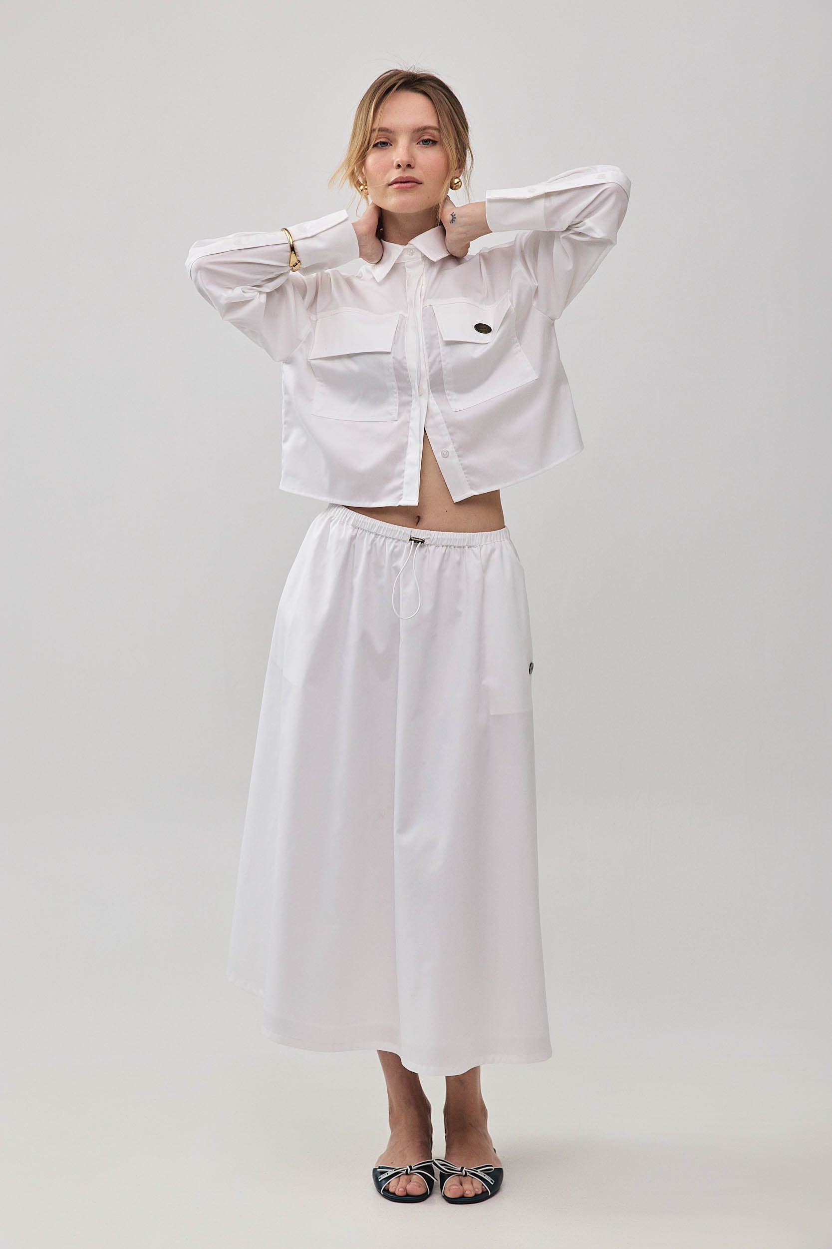 ROBERTA SKIRT WHITE