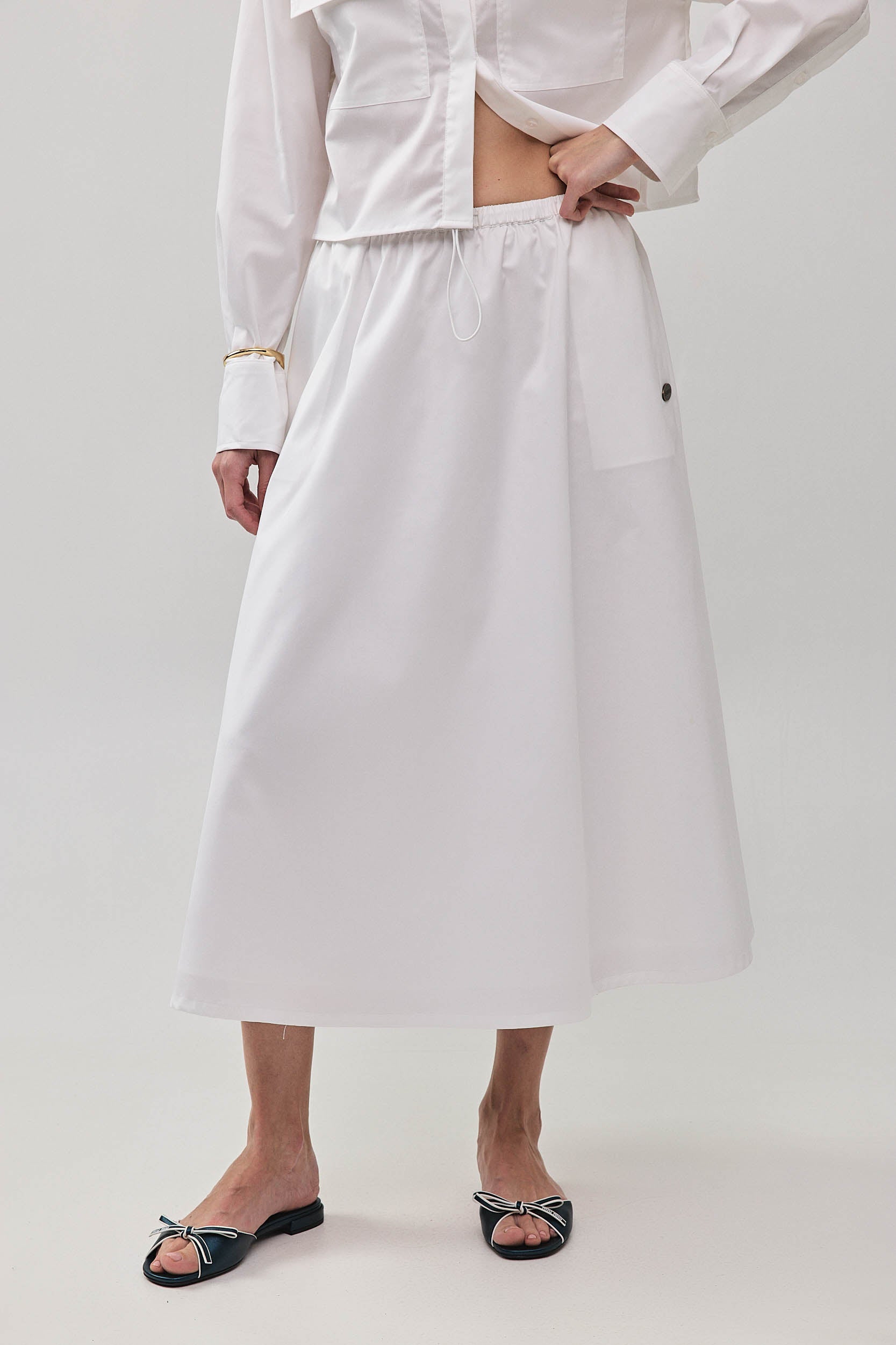 ROBERTA SKIRT WHITE