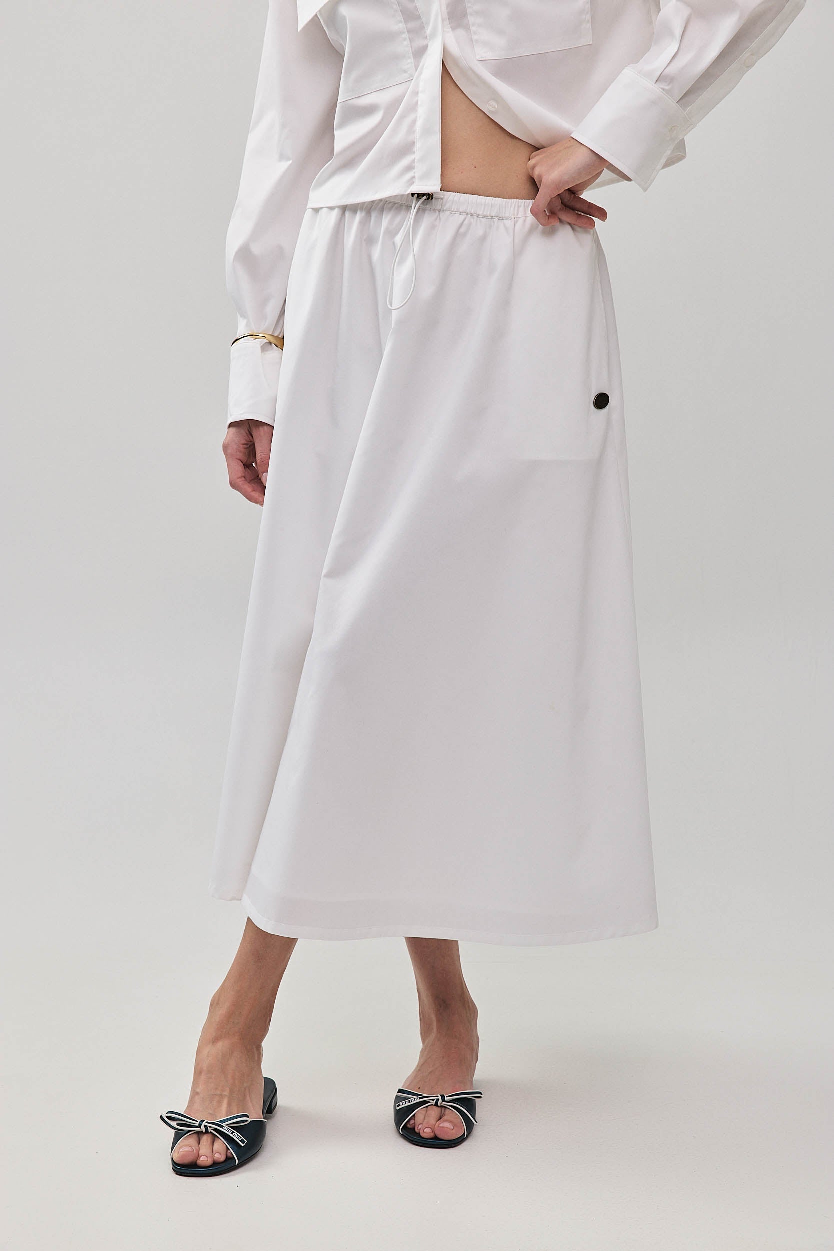 ROBERTA SKIRT WHITE