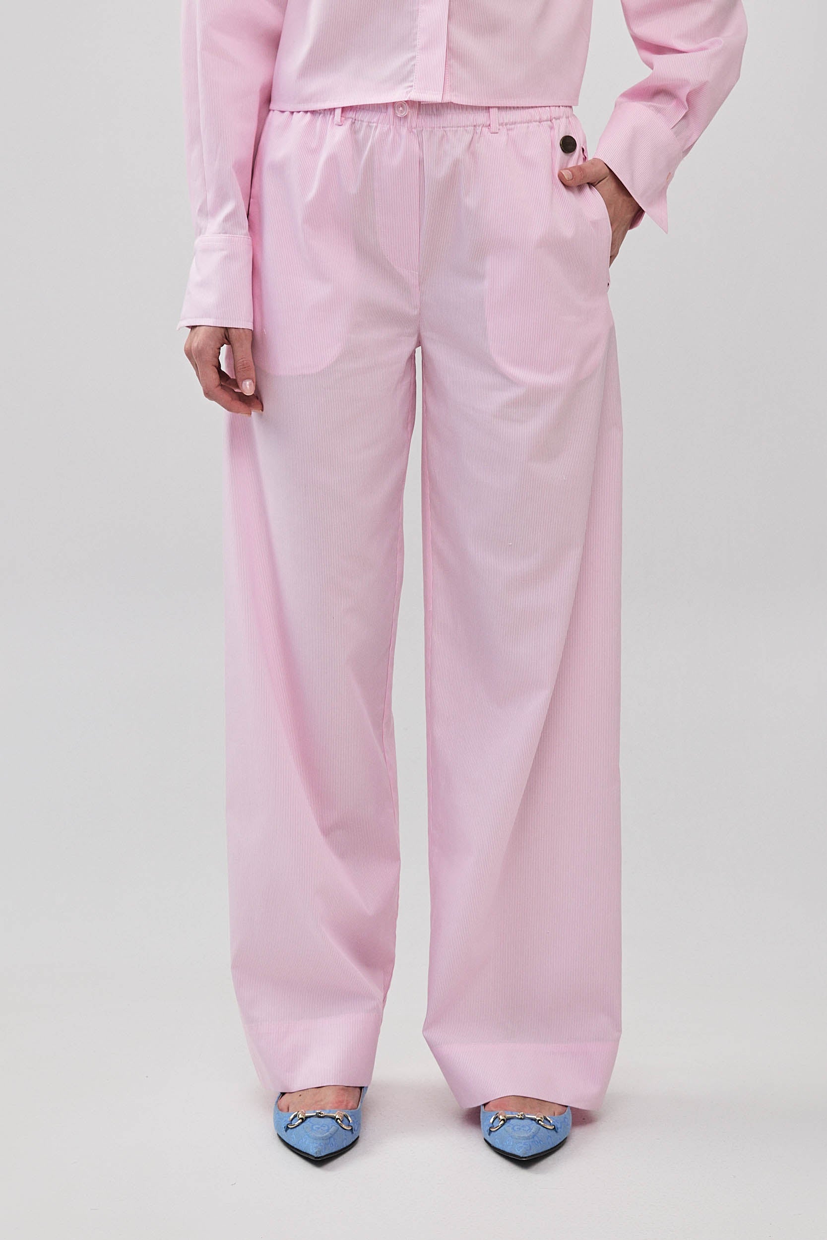 ROBERTA PANTS STRIPE PINK
