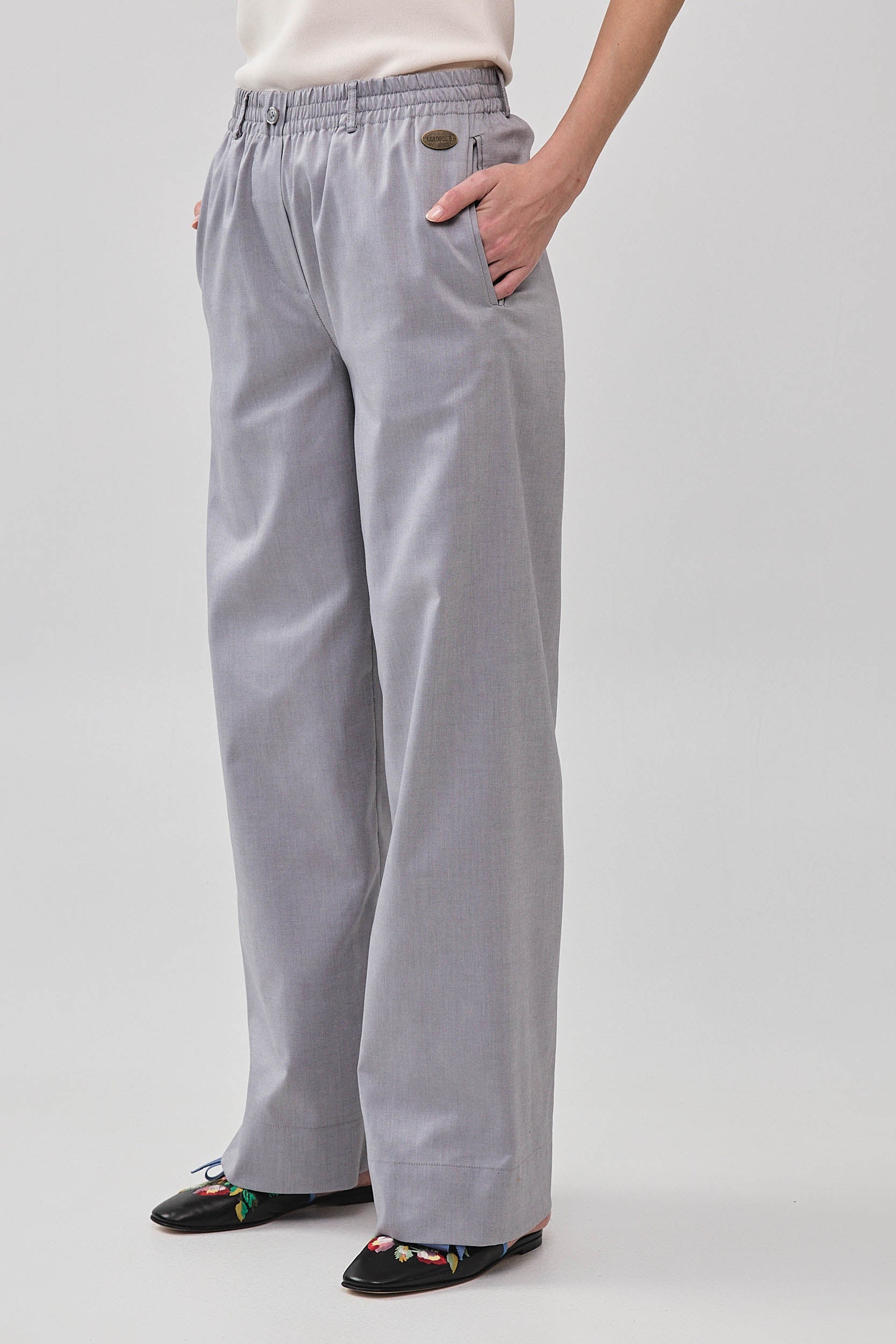 ROBERTA PANTS GRAY JEANS