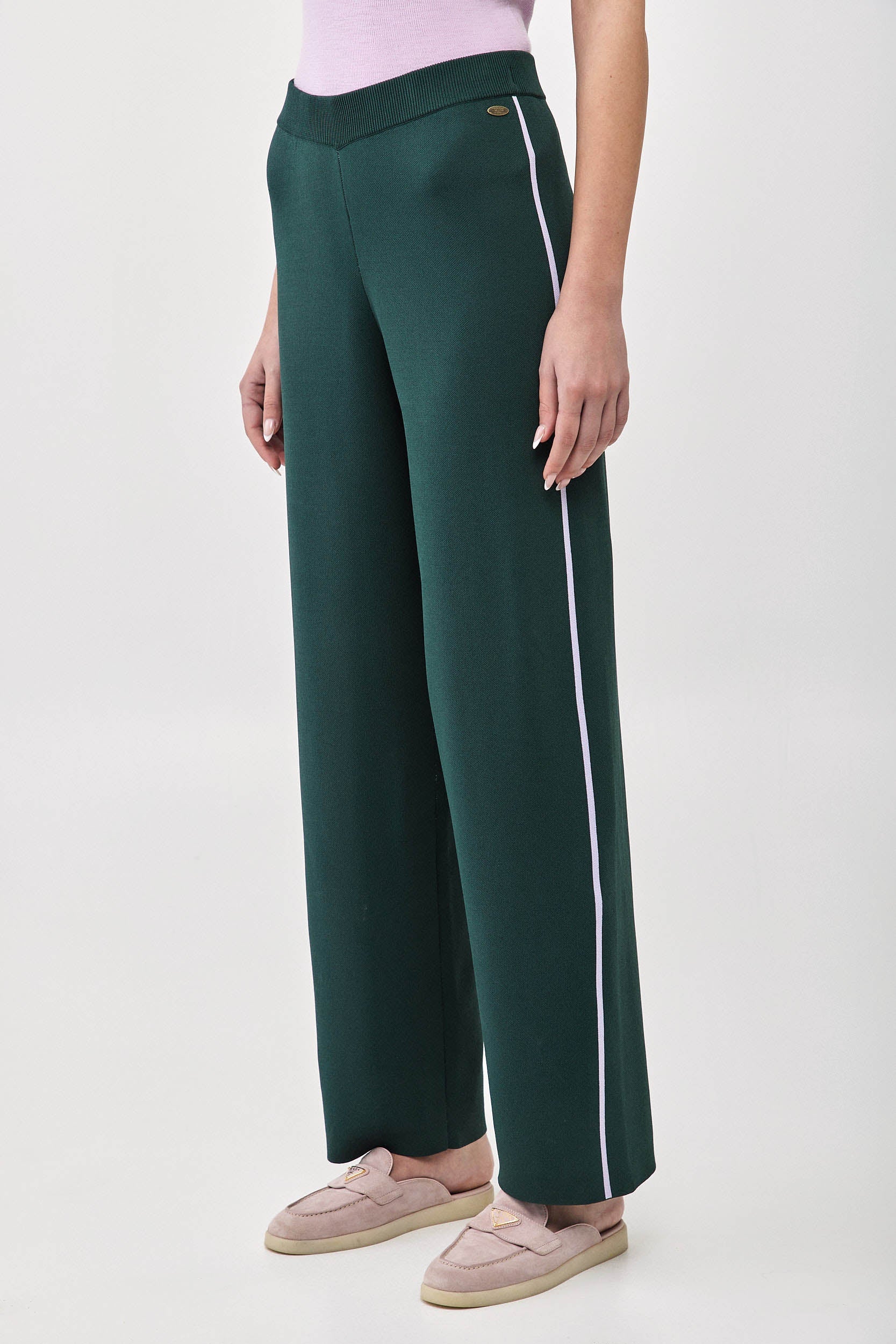 KNITTED NORMA PANTS GREEN