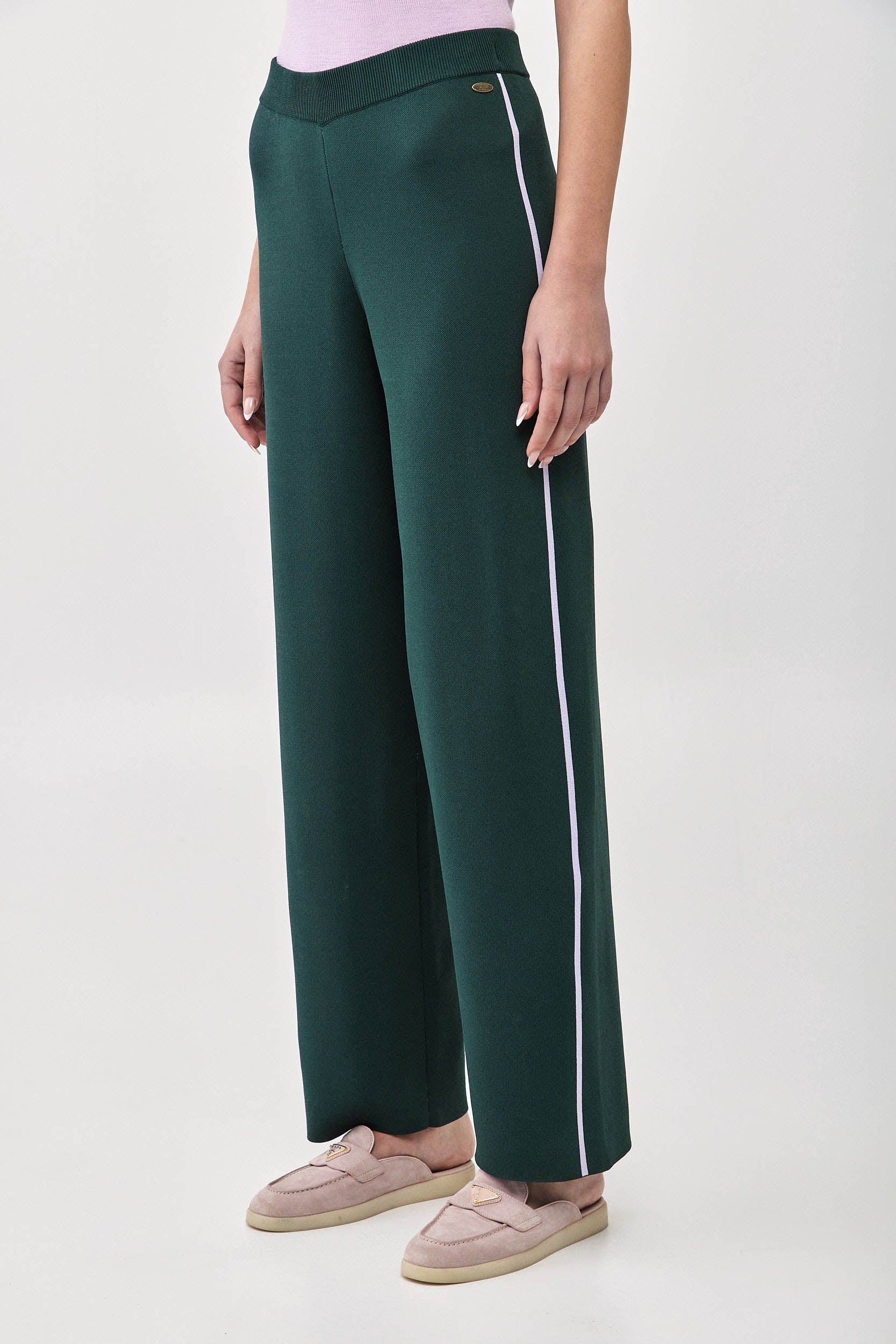 KNITTED NORMA PANTS GREEN