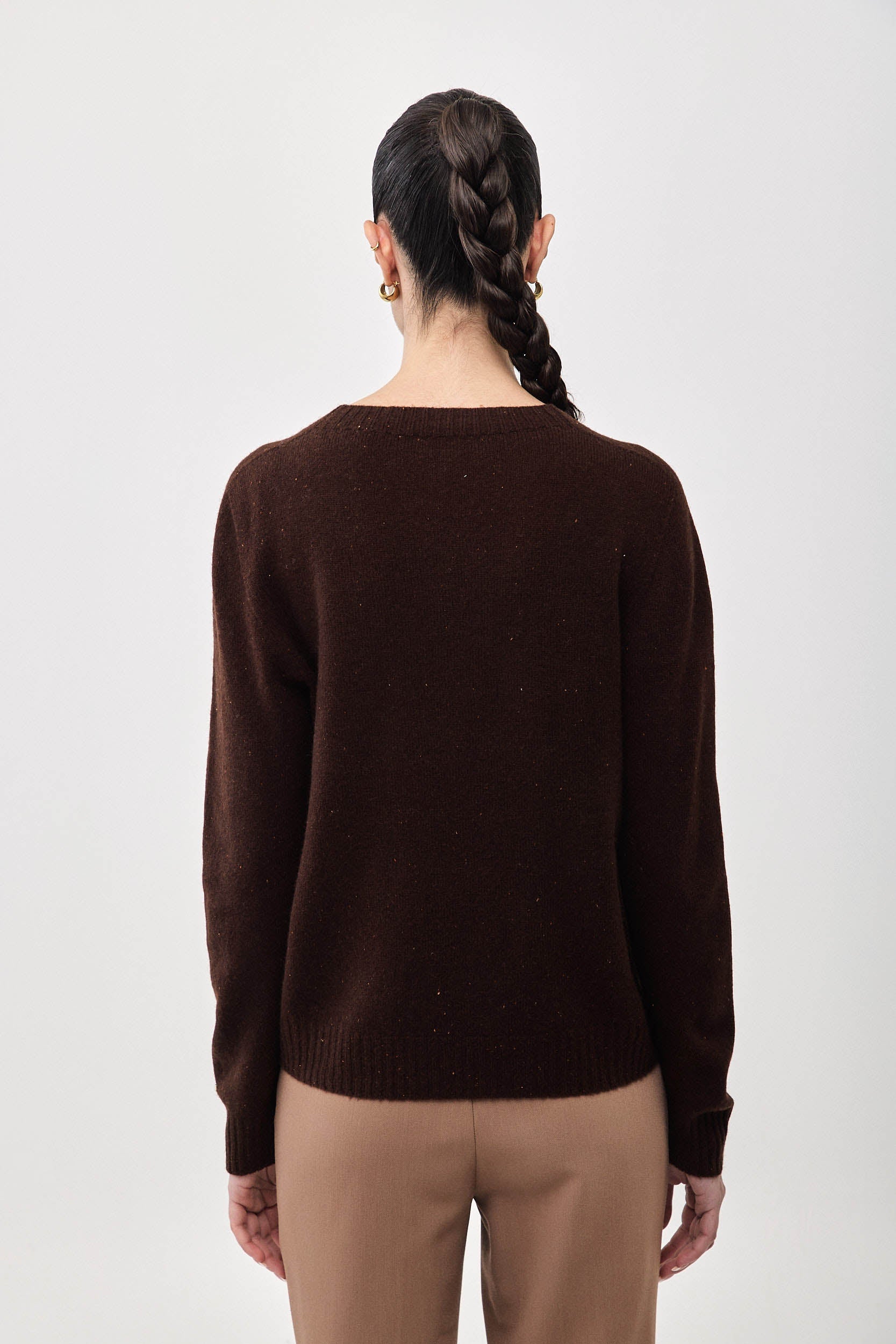 ELLA KNIT BROWN