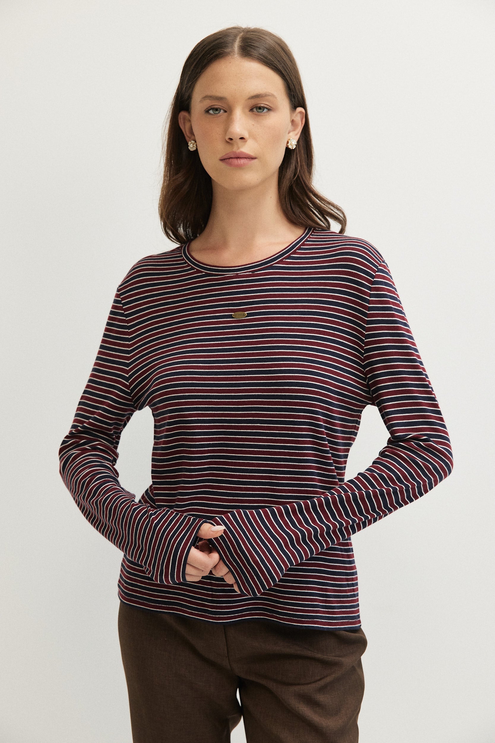 LONG SLEEVES STRIPE SHIRT