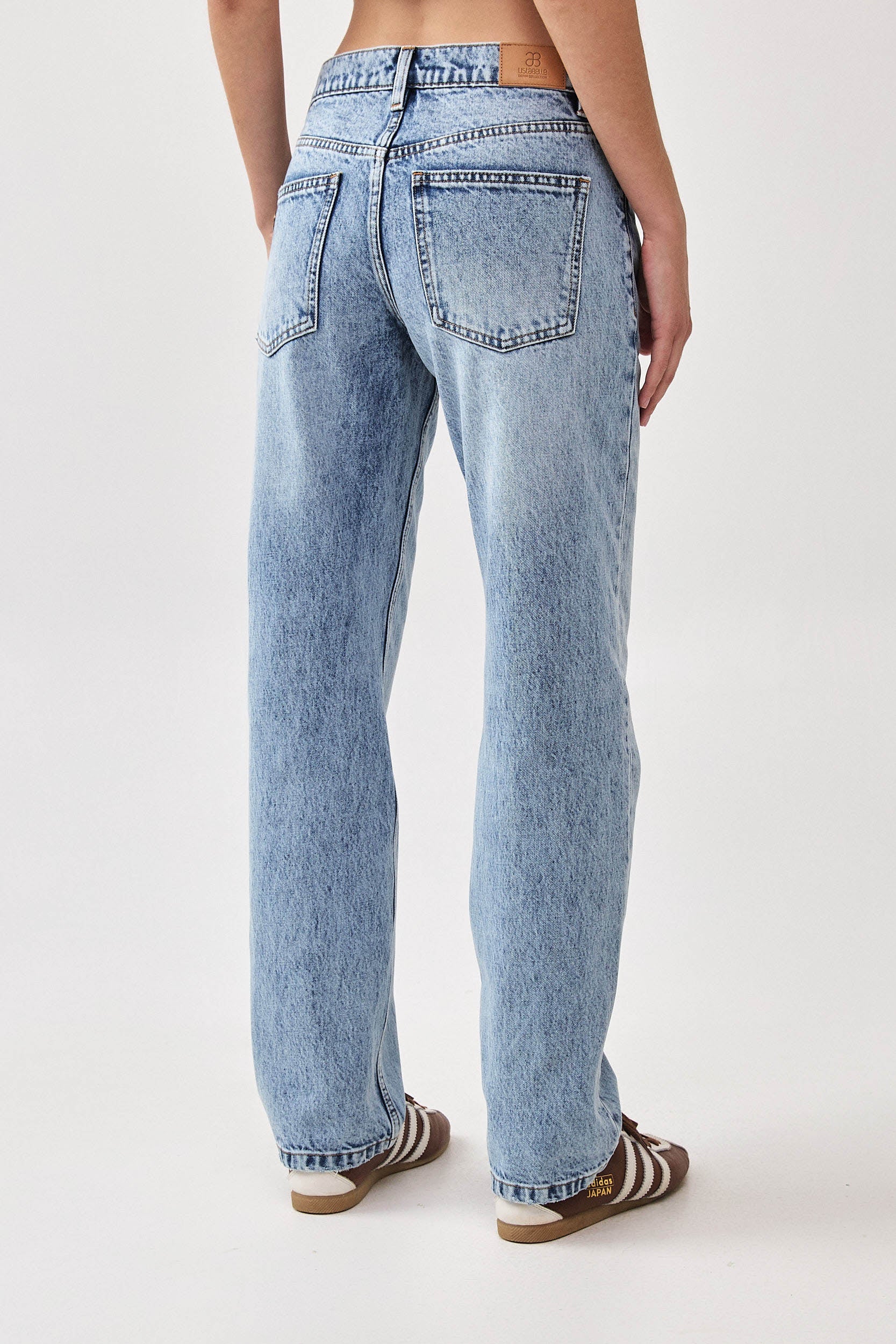 NO. 80 STRAIGHT LEG JEANS DARK BLUE