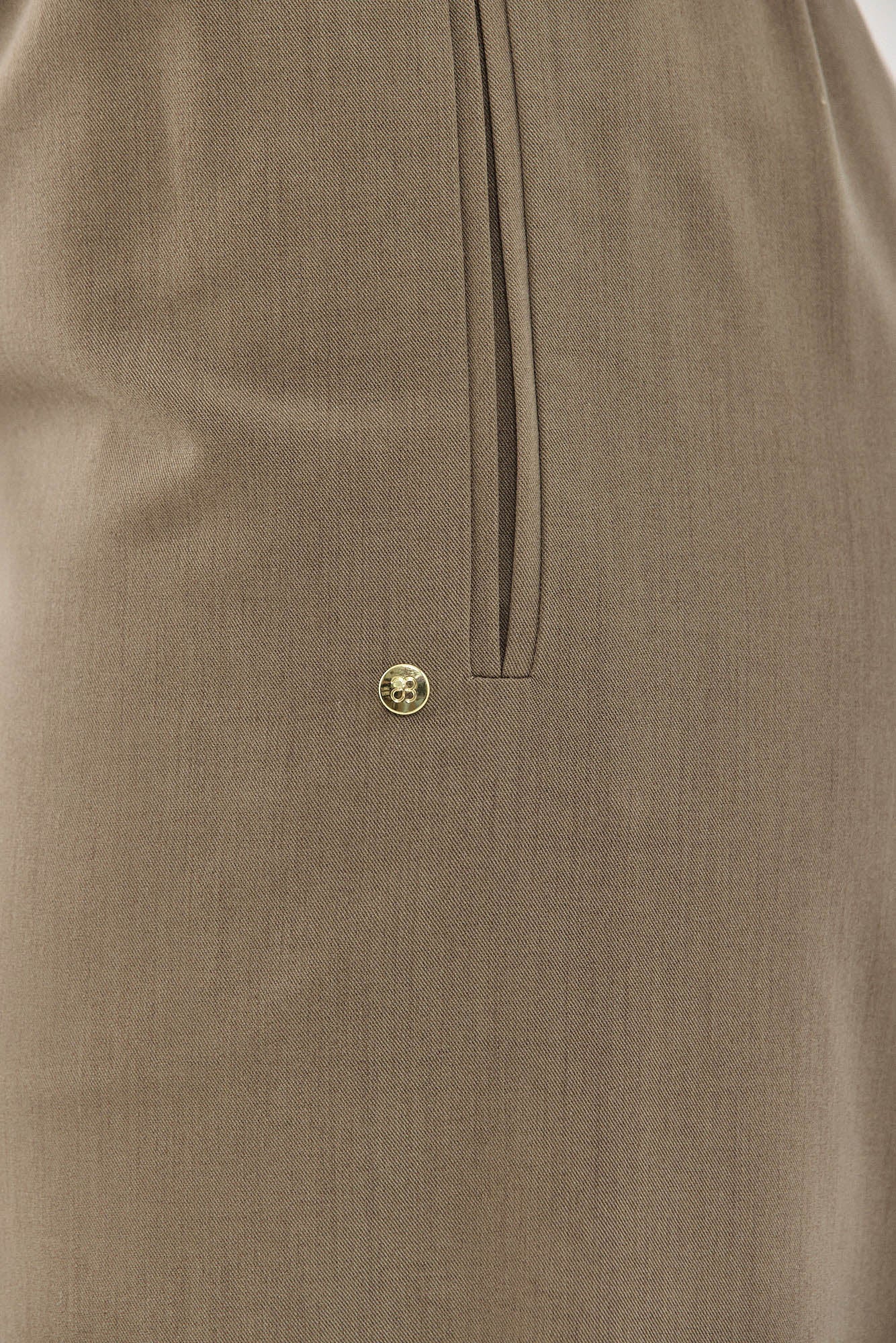 CHEN PANTS TAUPE GRAY