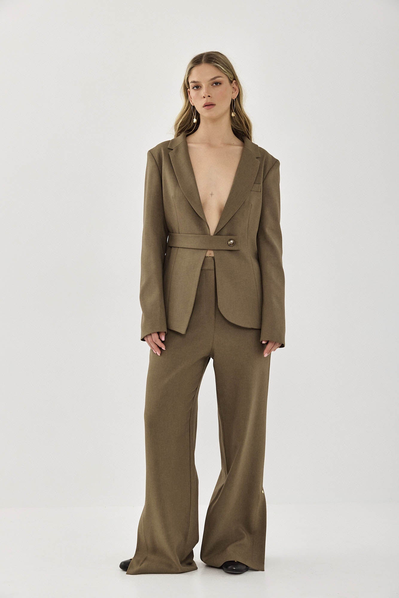 JASMINE PANTS DARK OLIVE