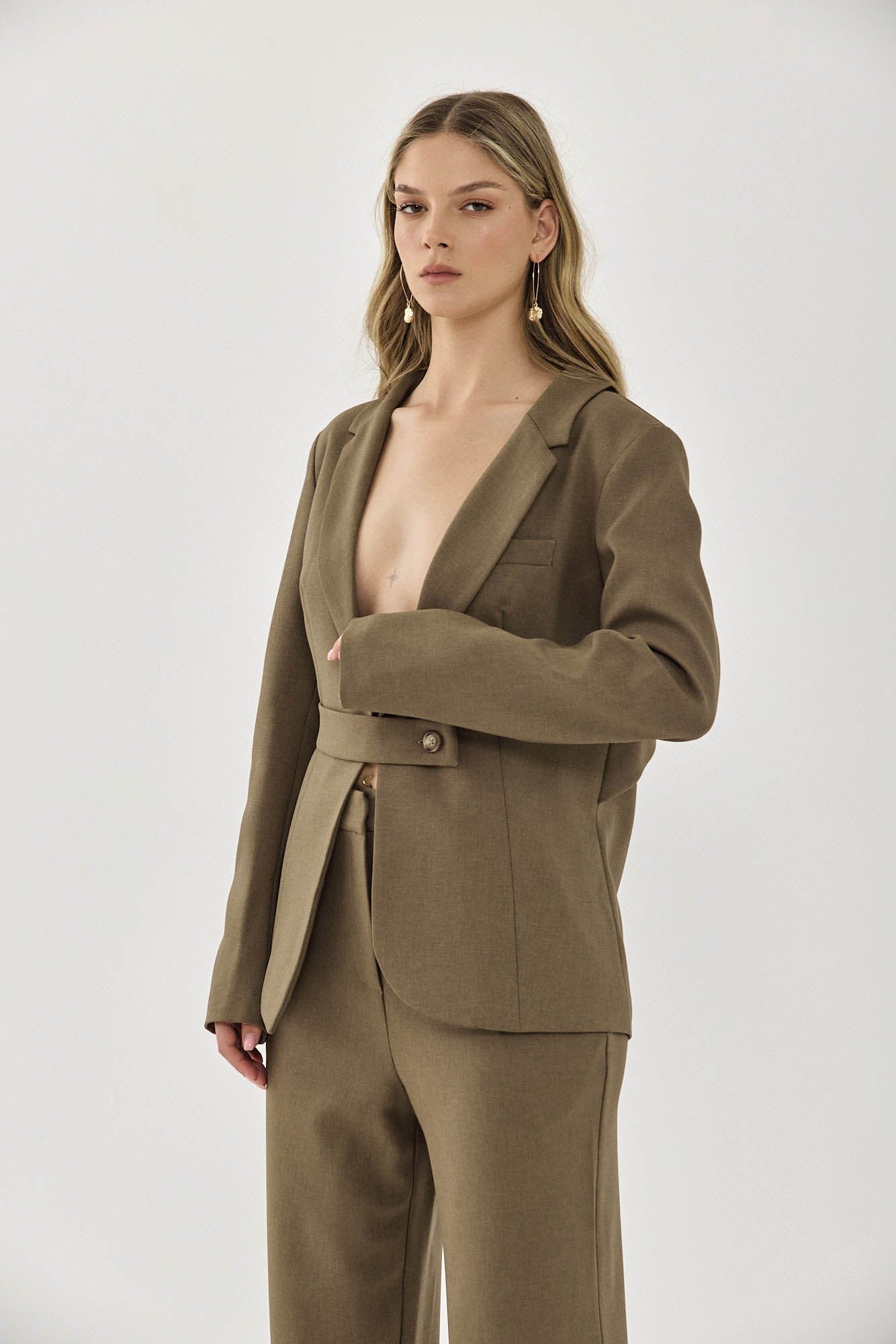 JASMINE JACKET DARK OLIVE