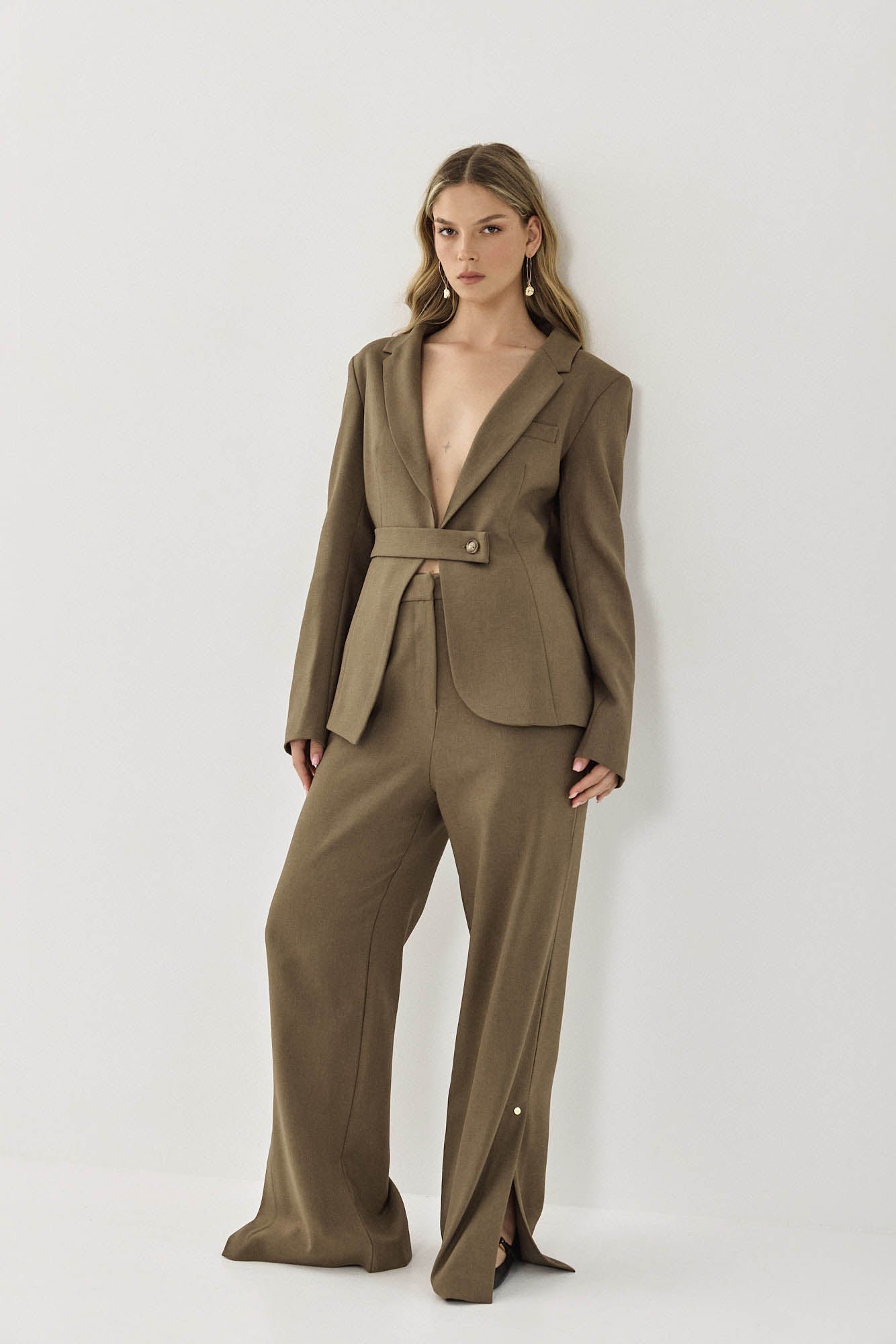 JASMINE JACKET DARK OLIVE