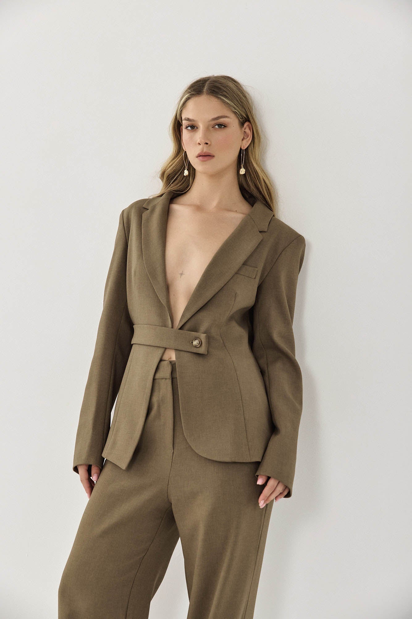 JASMINE JACKET DARK OLIVE