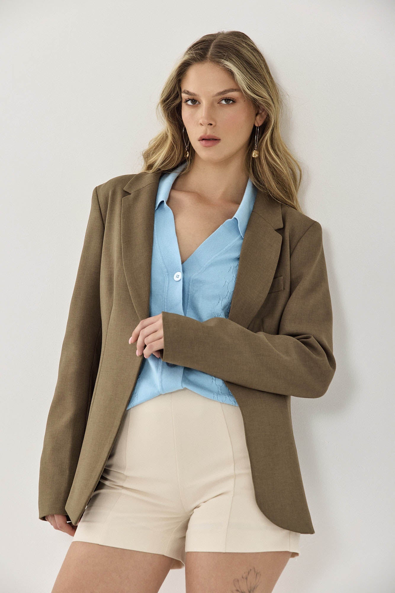 LENNY CARDIGAN LIGHT BLUE