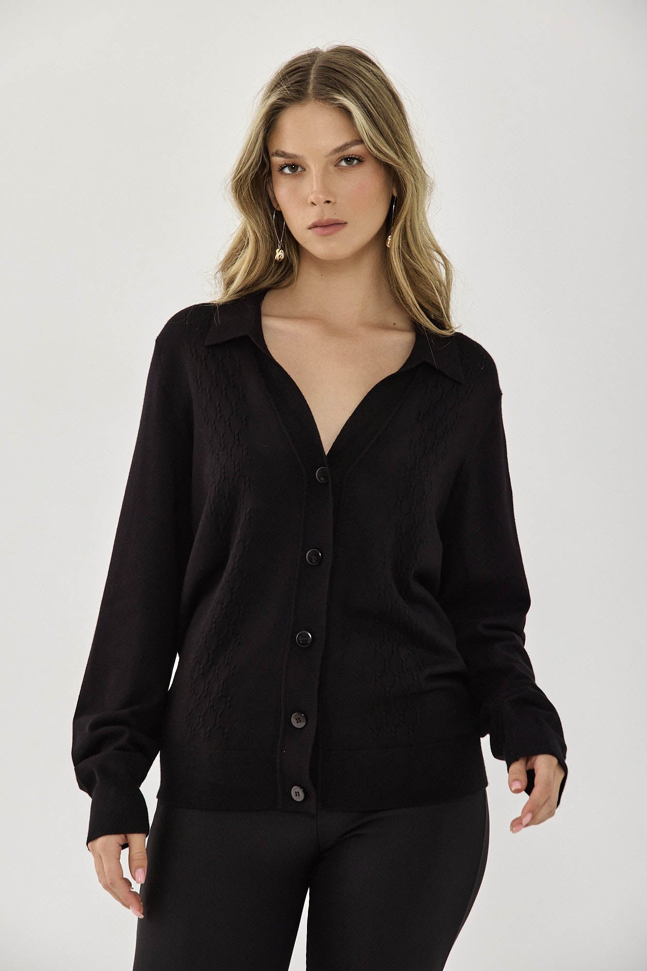 LENNY CARDIGAN BLACK