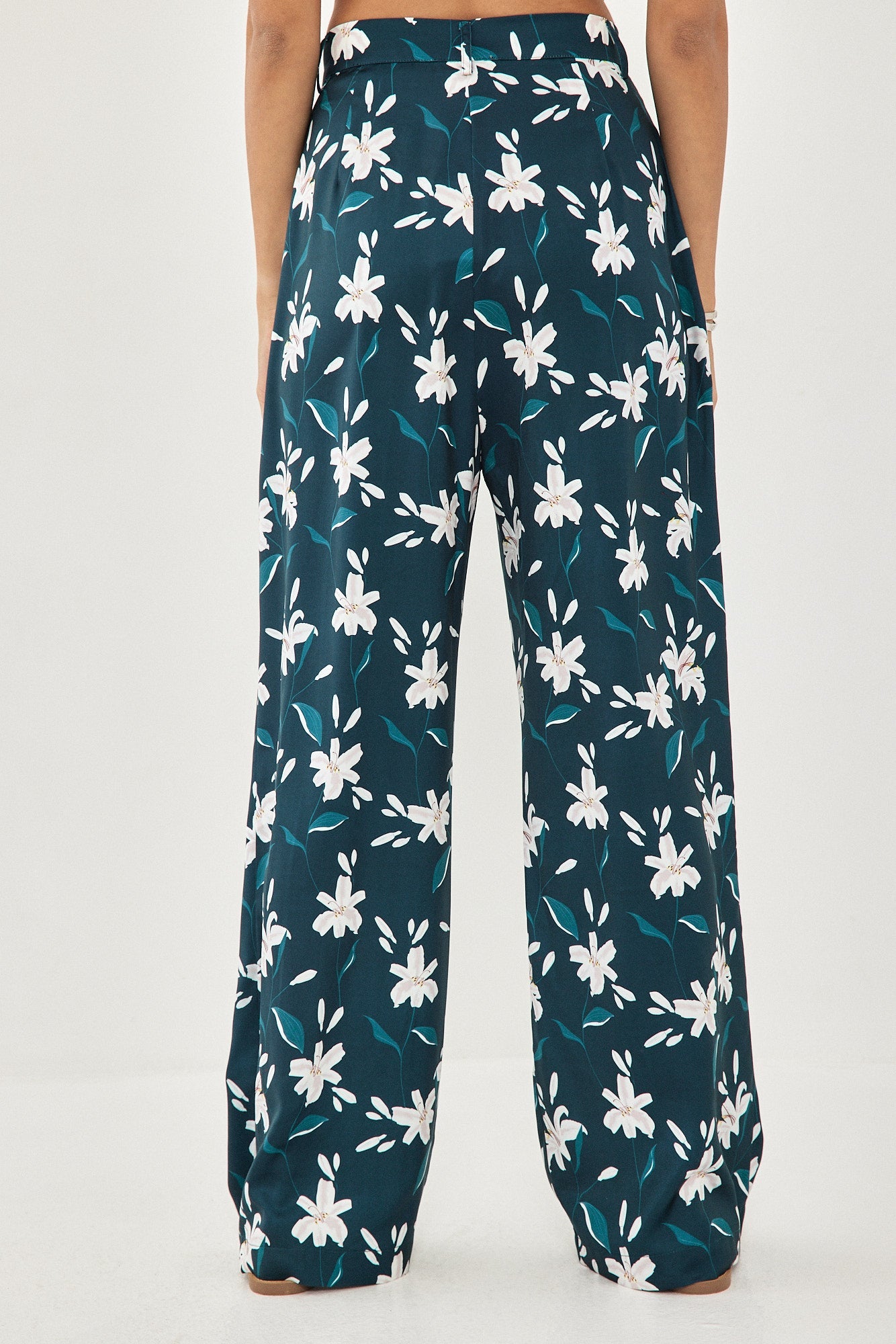 WIDE PANTS FLORAL