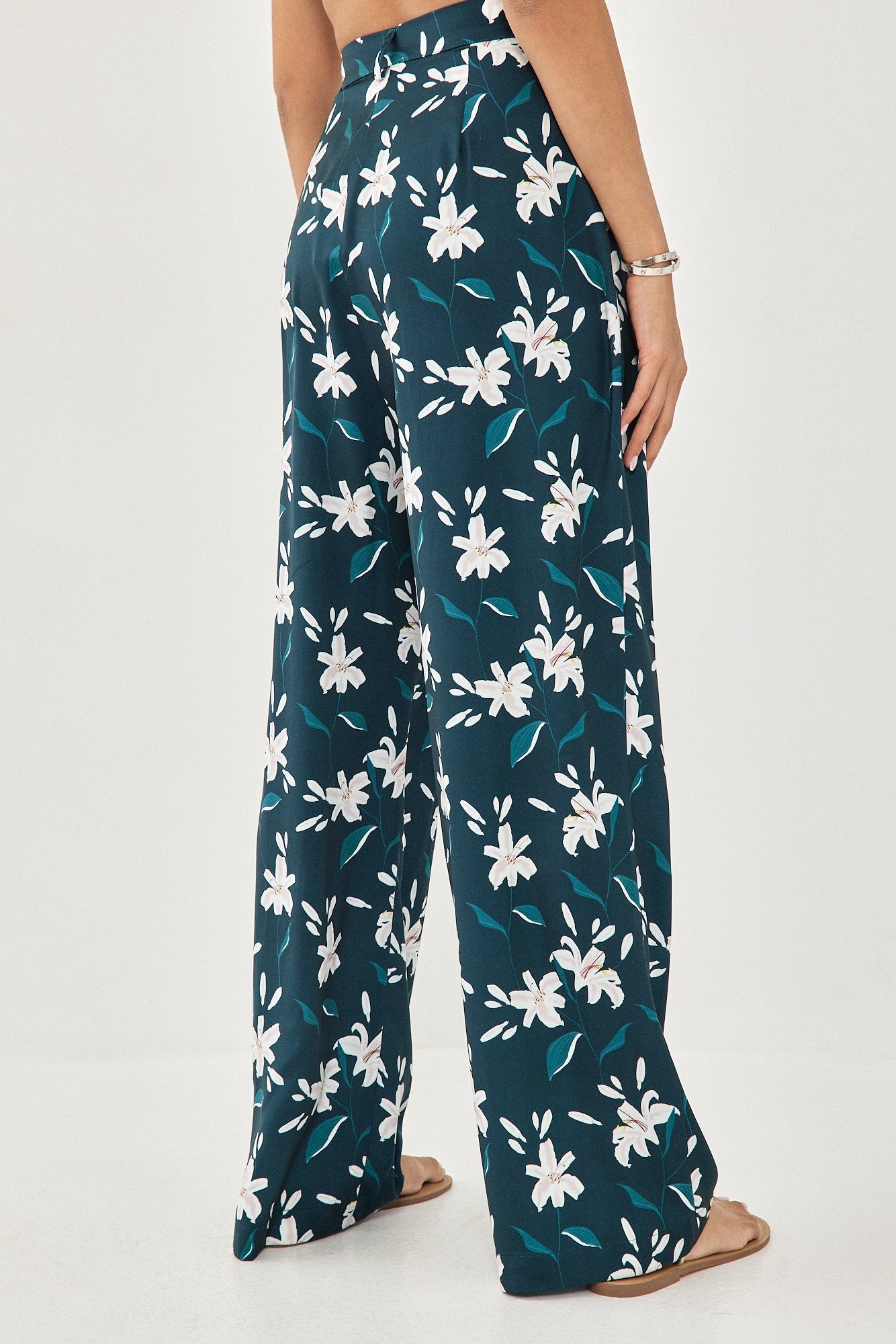 WIDE PANTS FLORAL