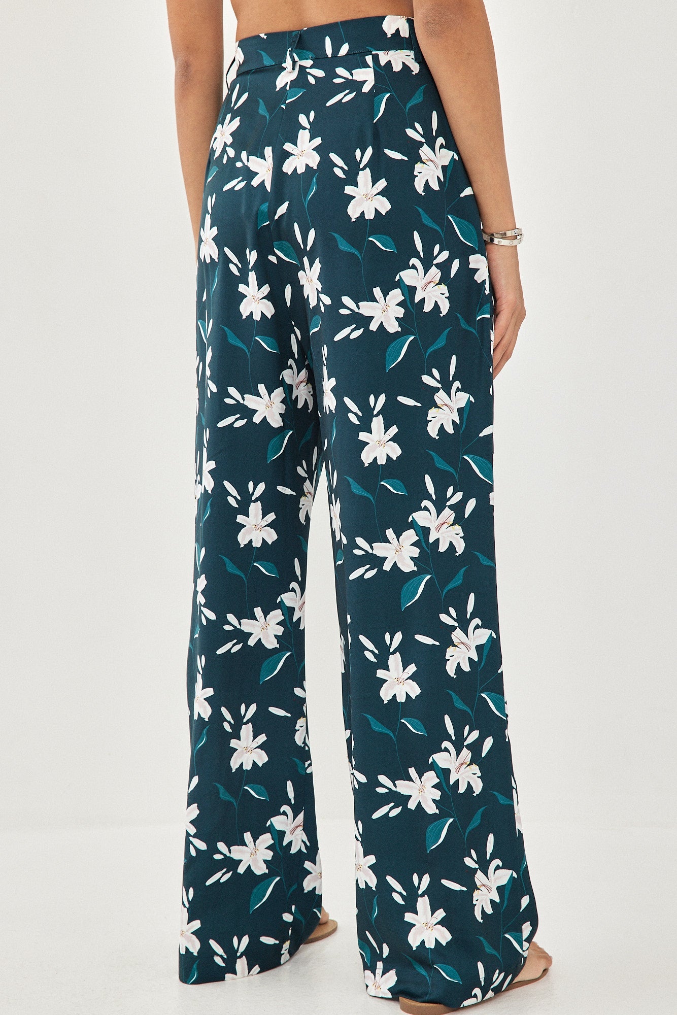 WIDE PANTS FLORAL