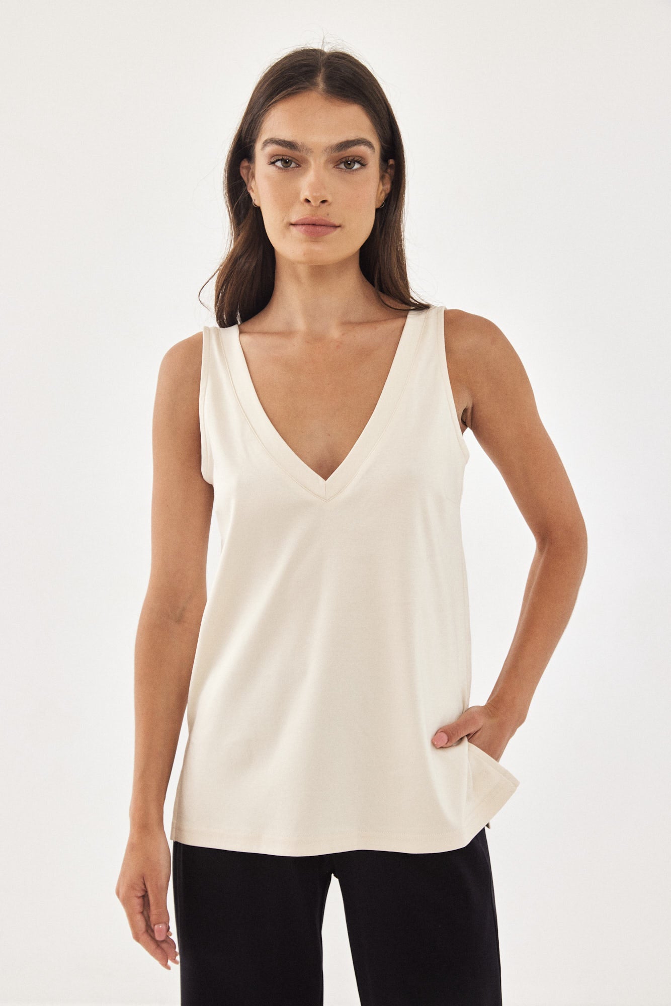 GALIS TANK TOP CREAM