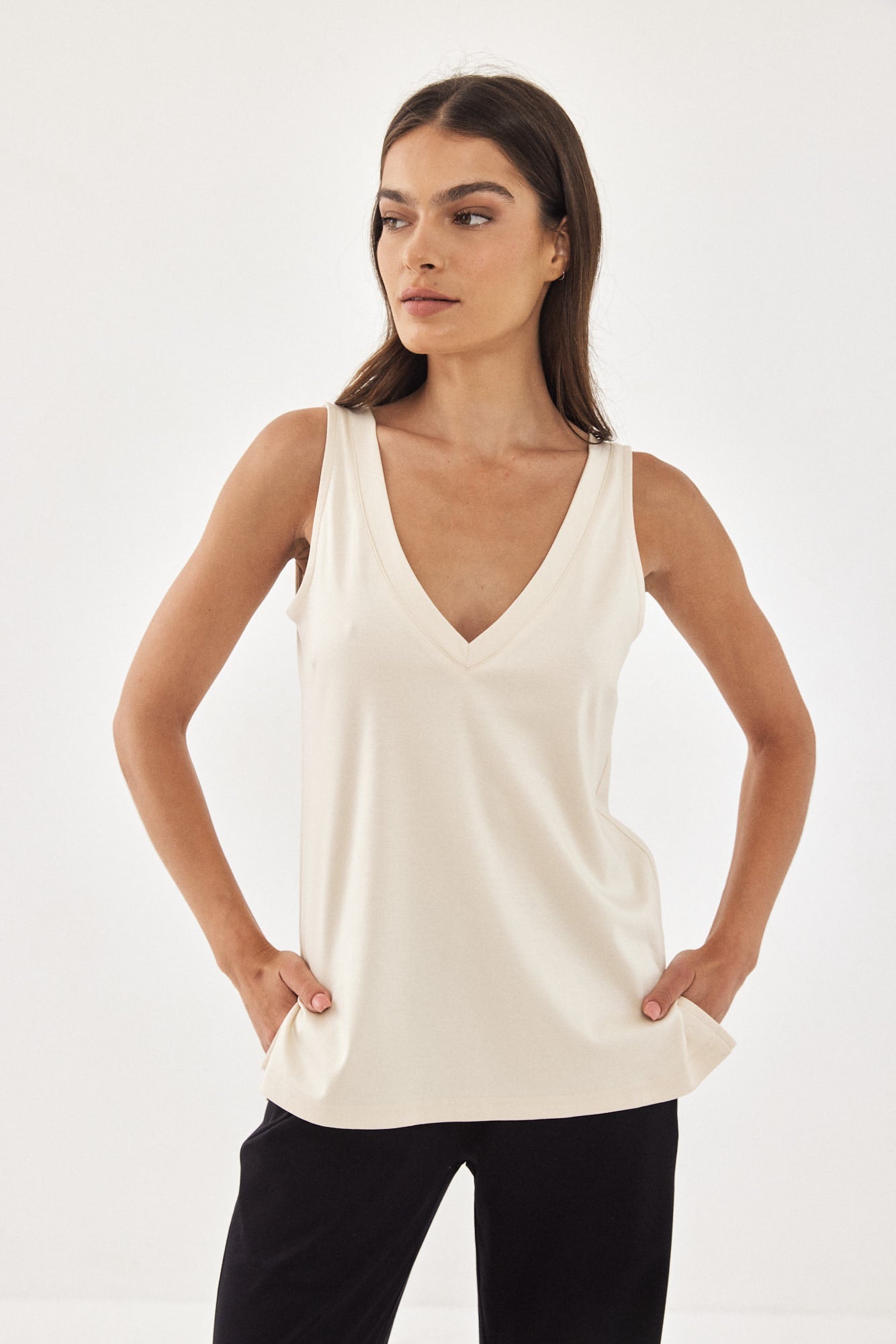 GALIS TANK TOP CREAM