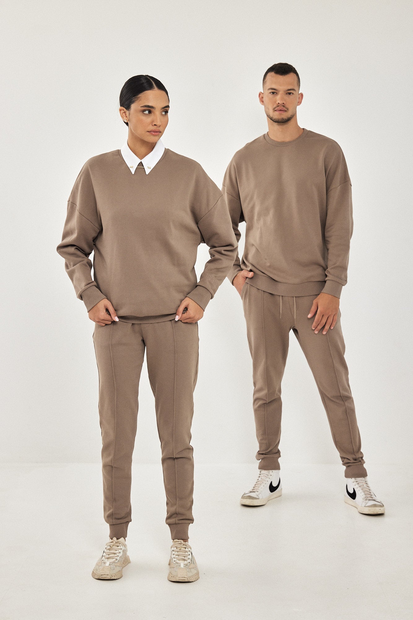 ARIEL UNISEX JOOGER BROWN