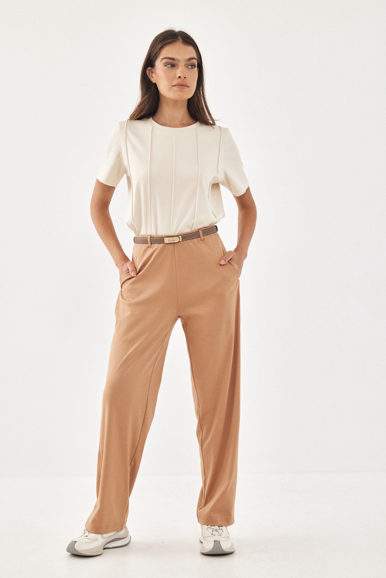 GALIA PANTS BROWN
