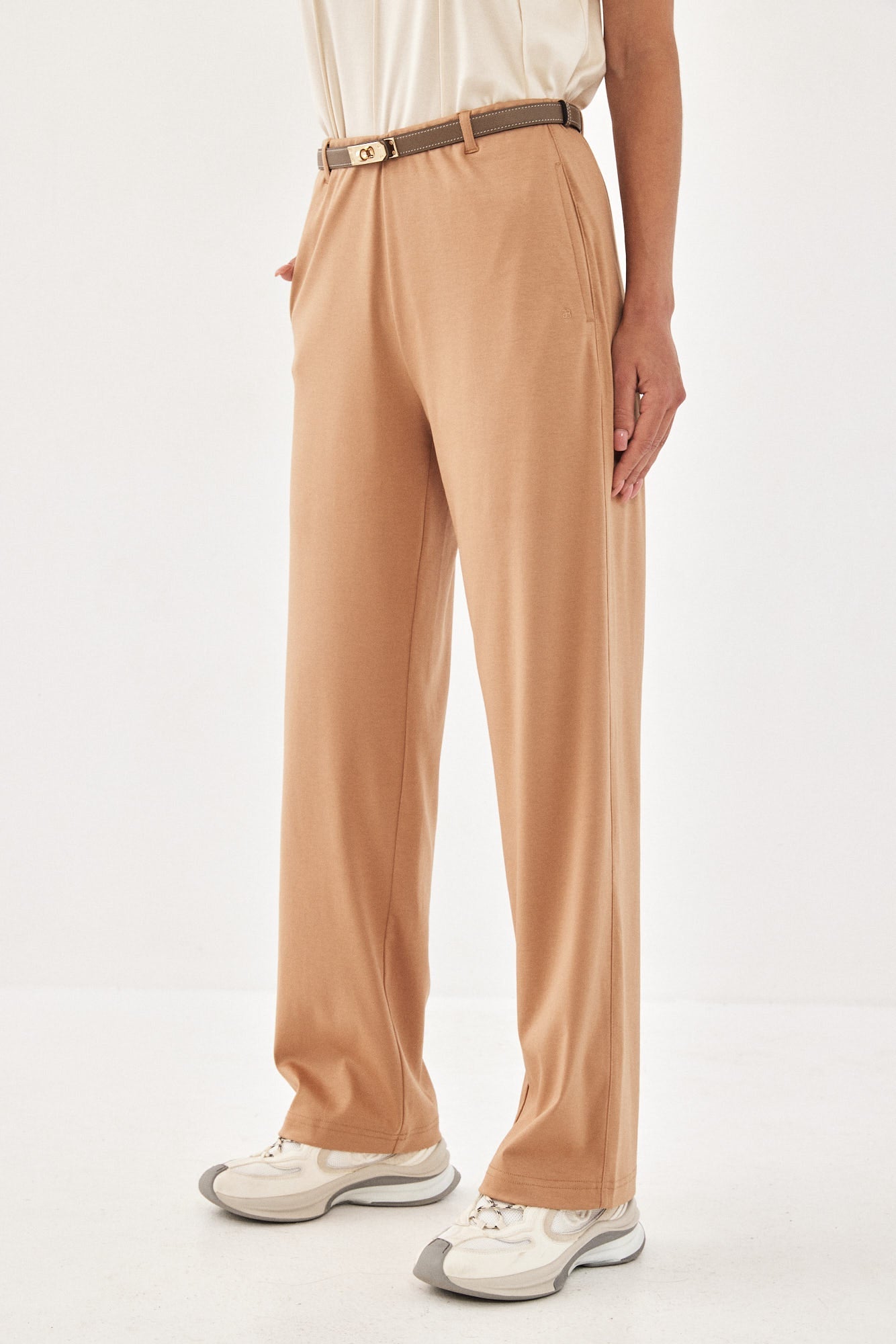 GALIA PANTS BROWN