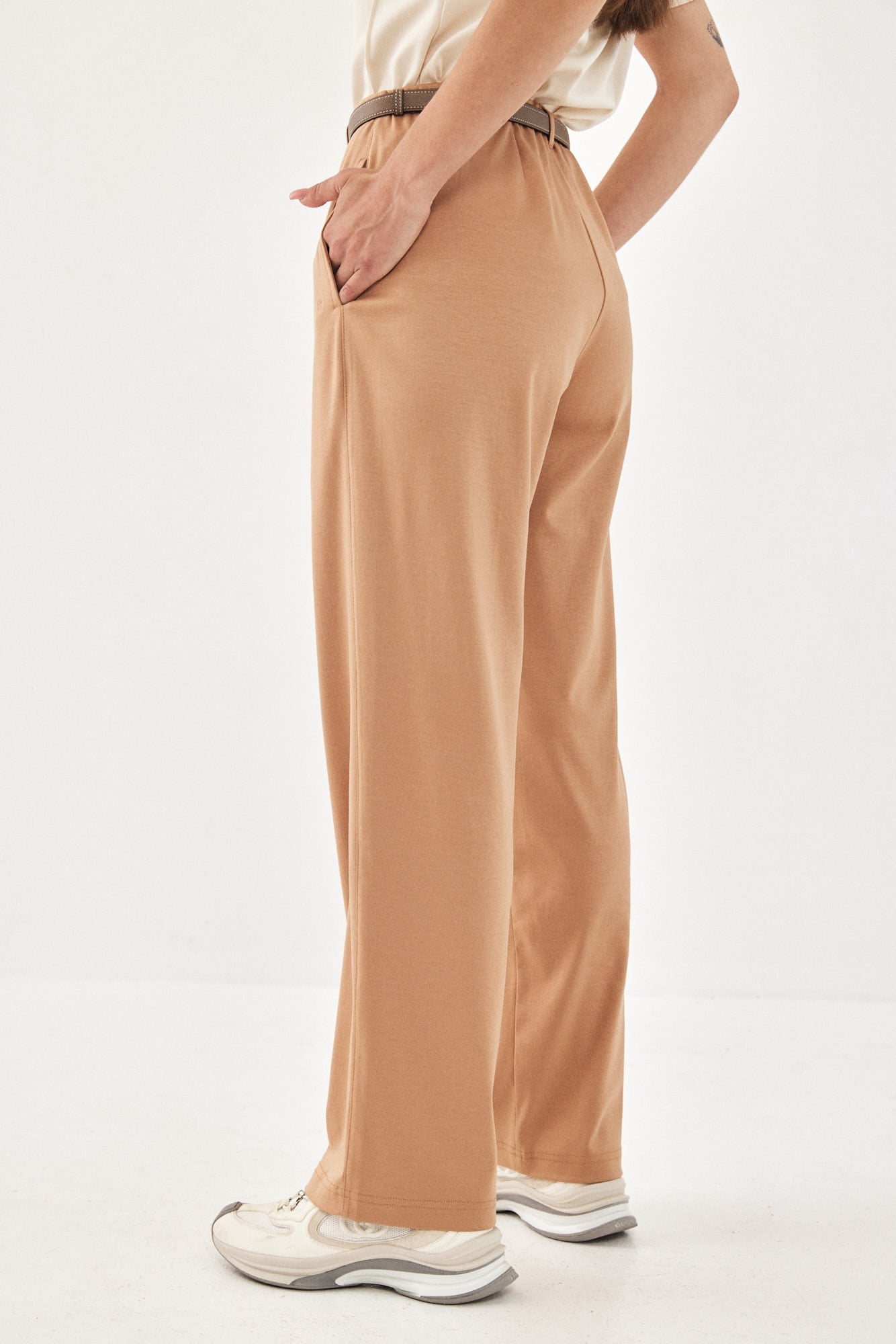 GALIA PANTS BROWN