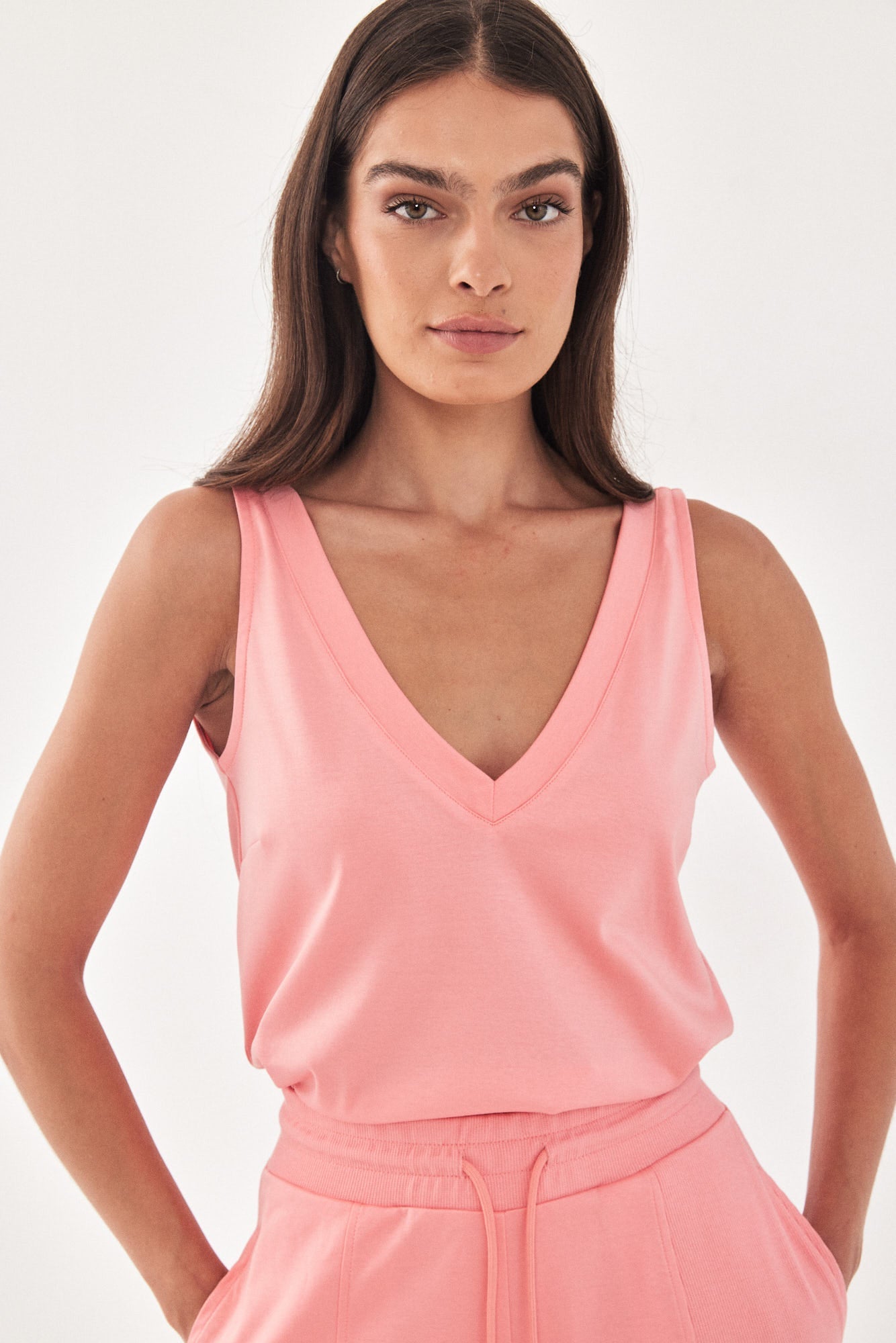 GALIS TANK TOP CORAL