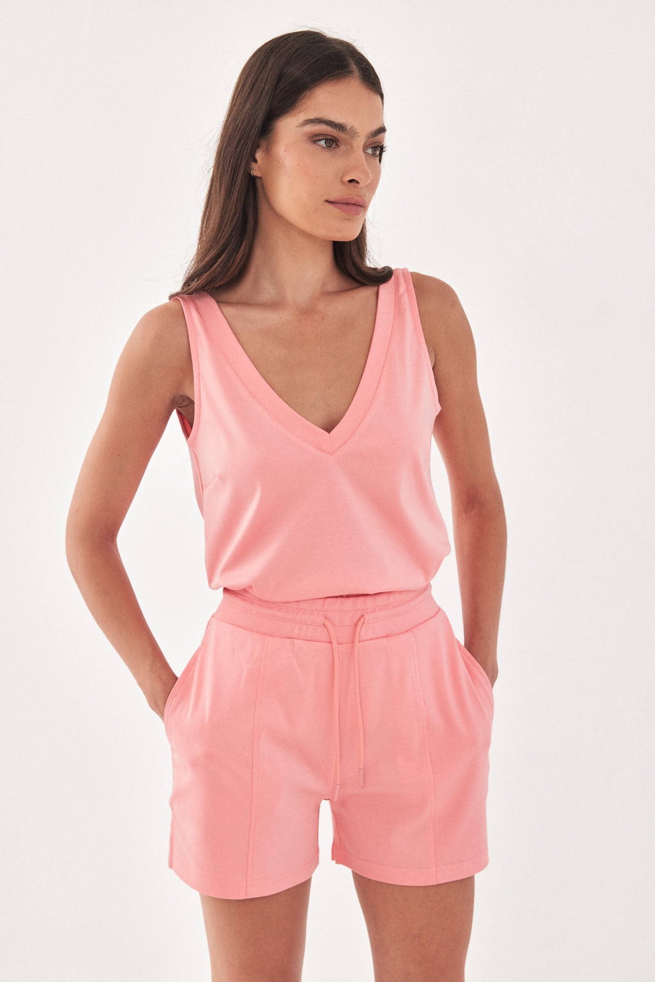 GALIS TANK TOP CORAL