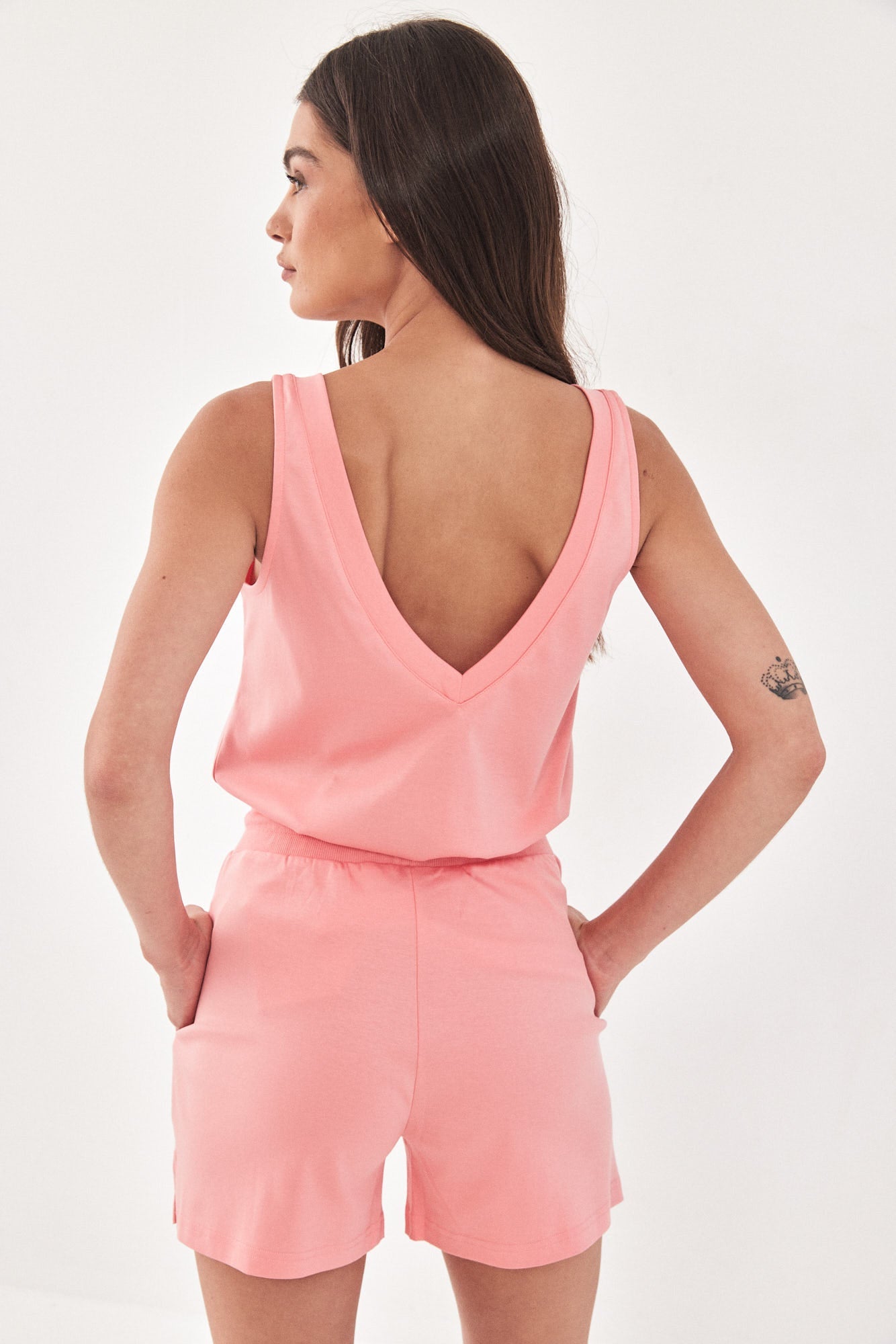 GALIS TANK TOP CORAL