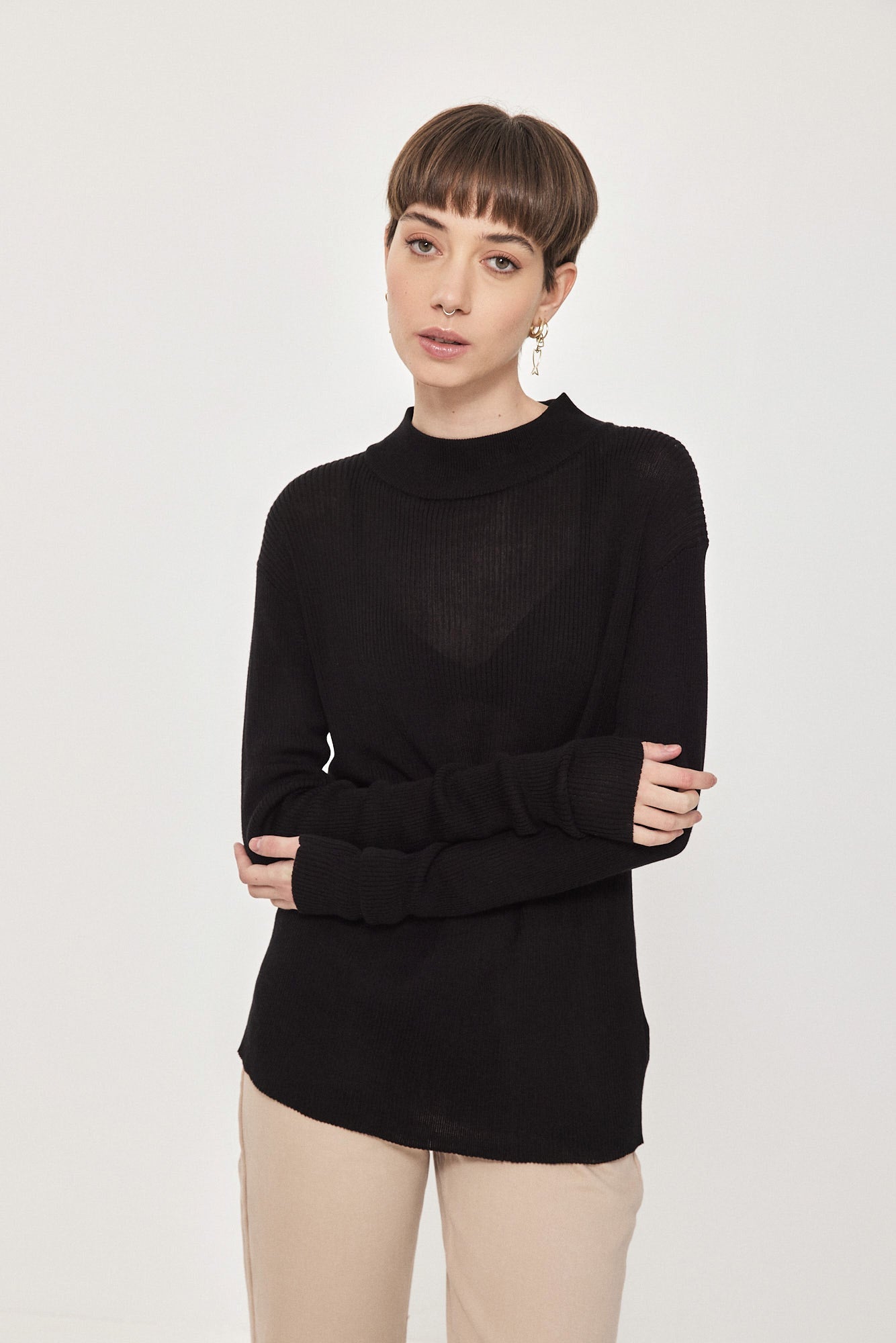 LORA TOP BLACK
