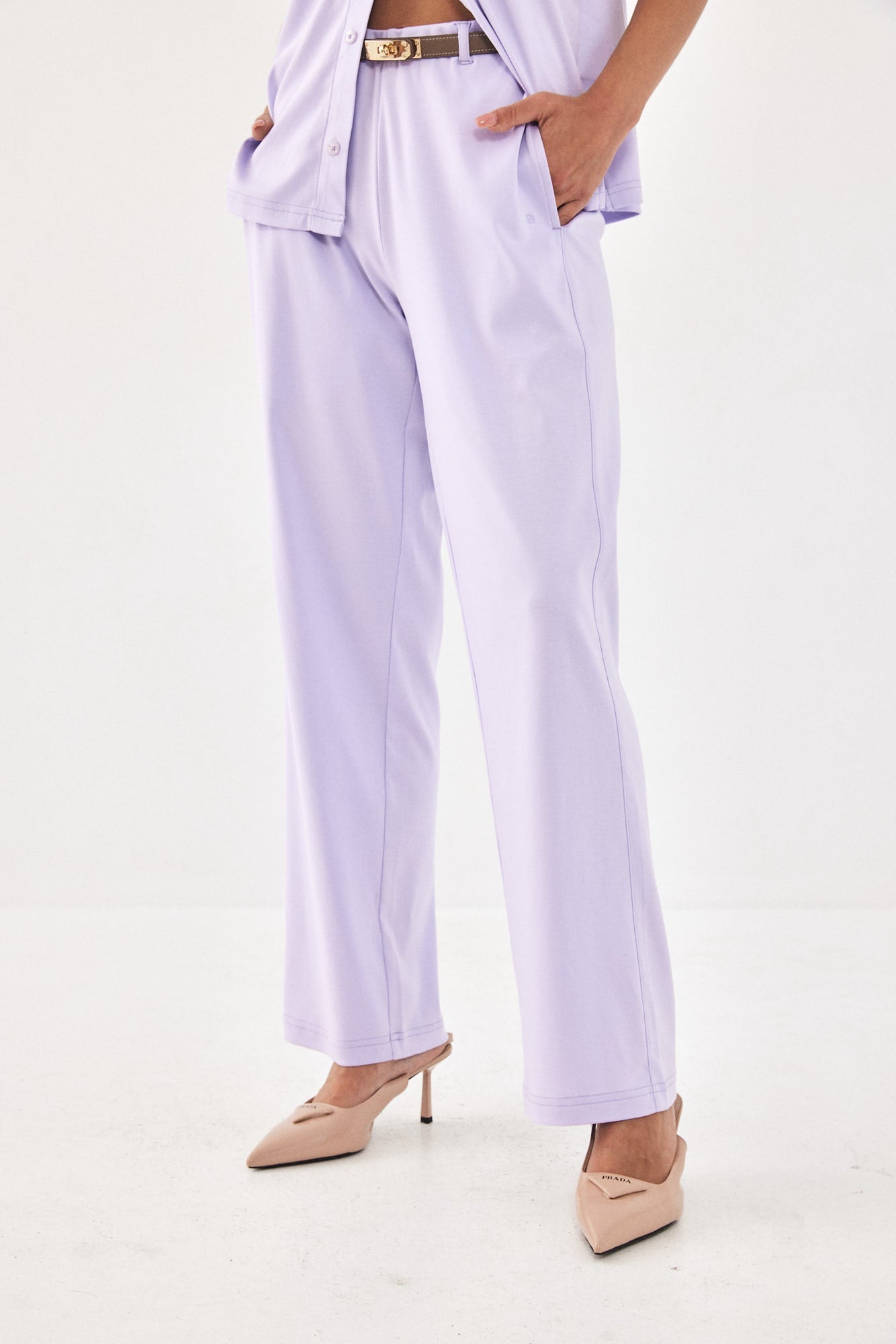 GALIA PANTS PURPLE