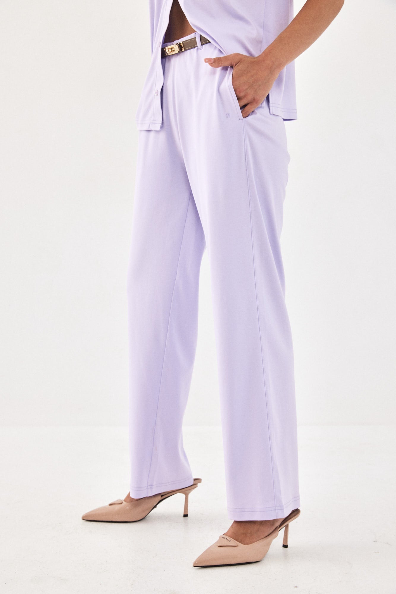 GALIA PANTS PURPLE