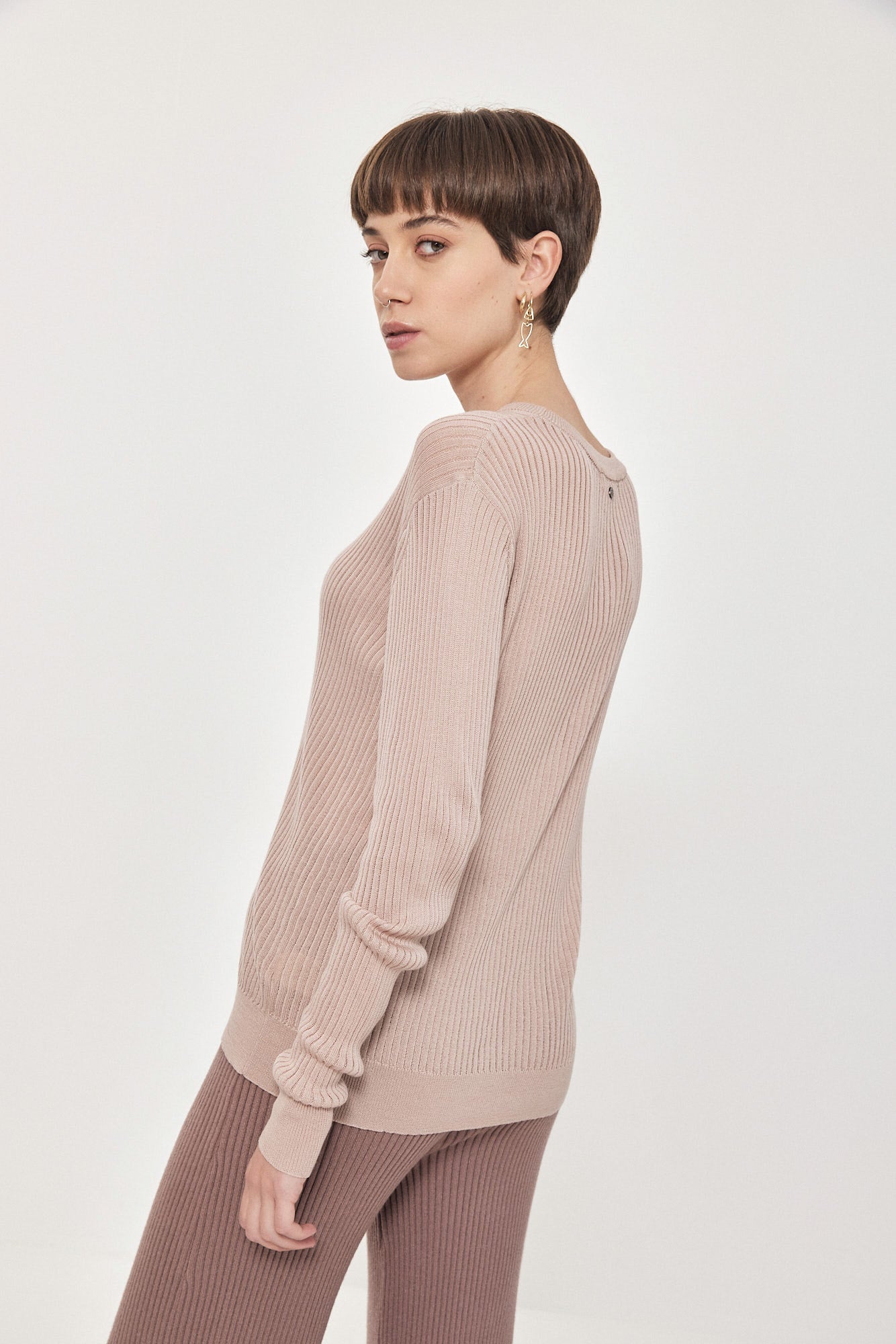 SHAIA TOP DARK LATTE