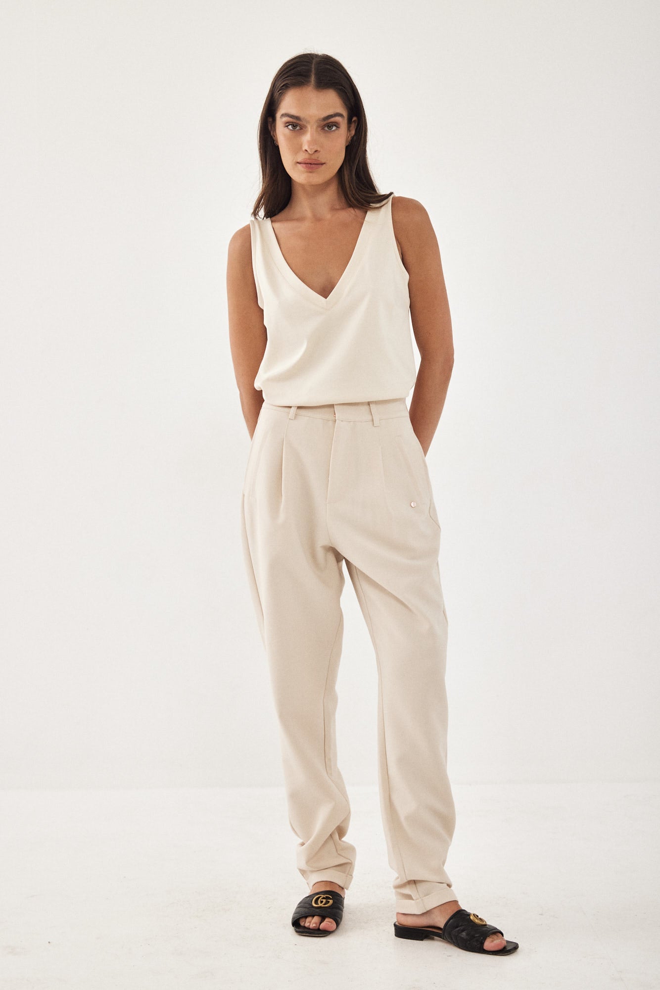 GALIS TANK TOP CREAM