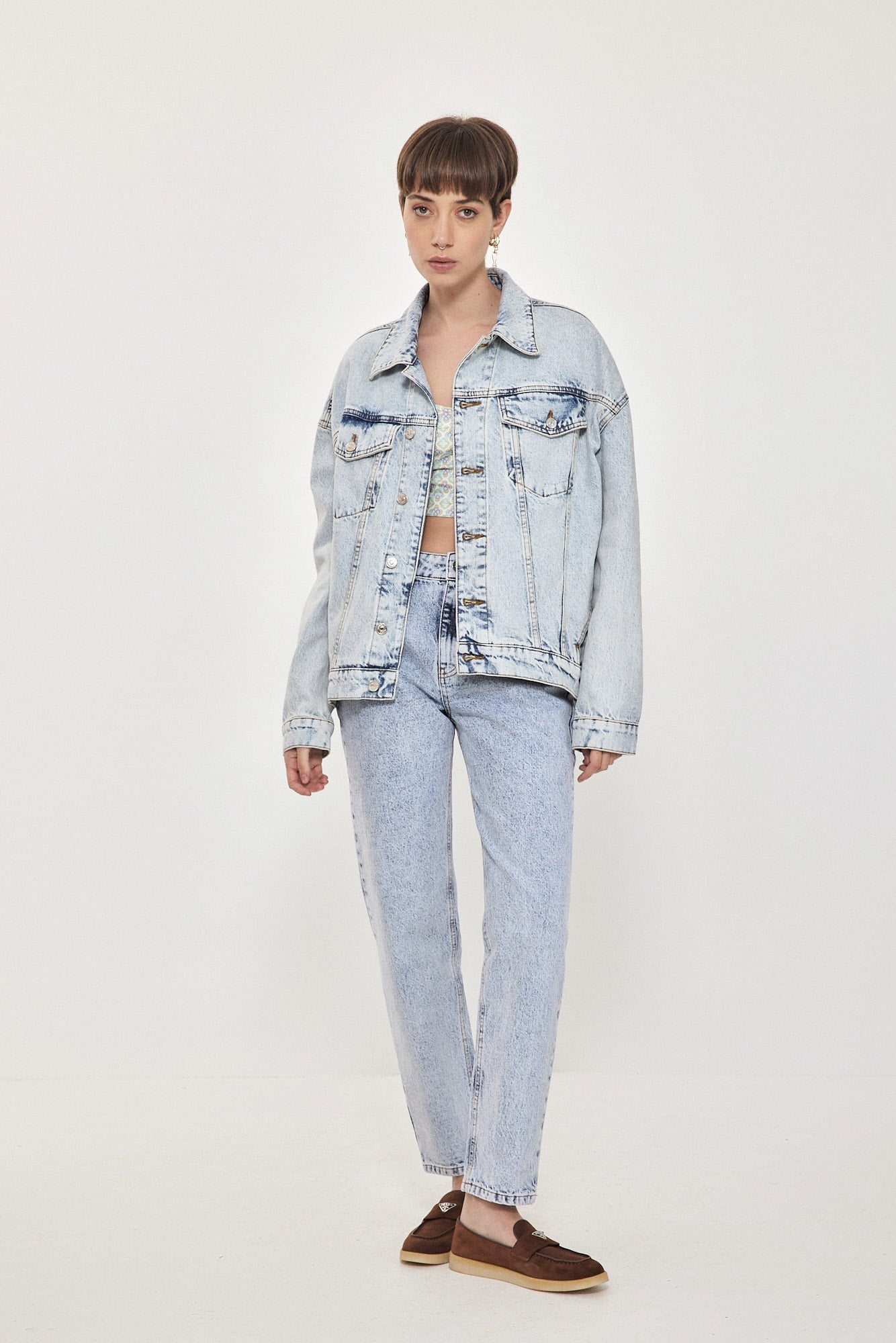 DENIM JACKET LIGHT BLUE