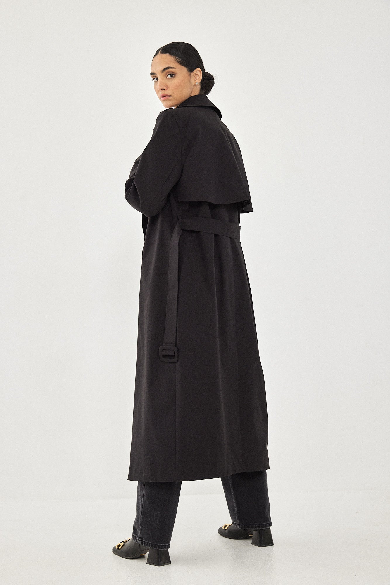 TRENCH COAT BLACK