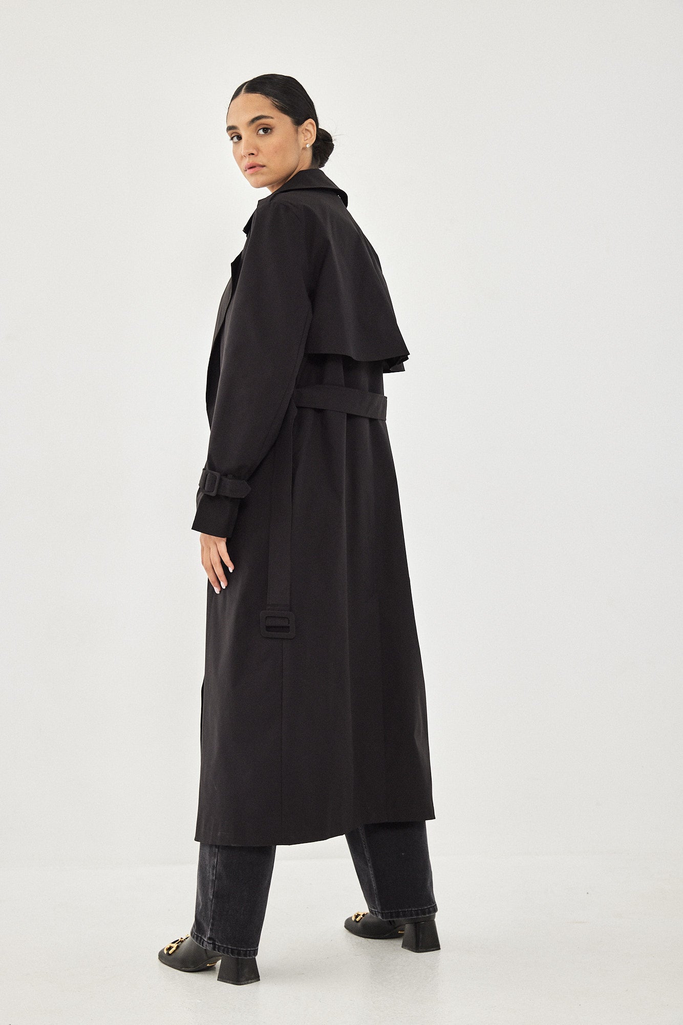 TRENCH COAT BLACK