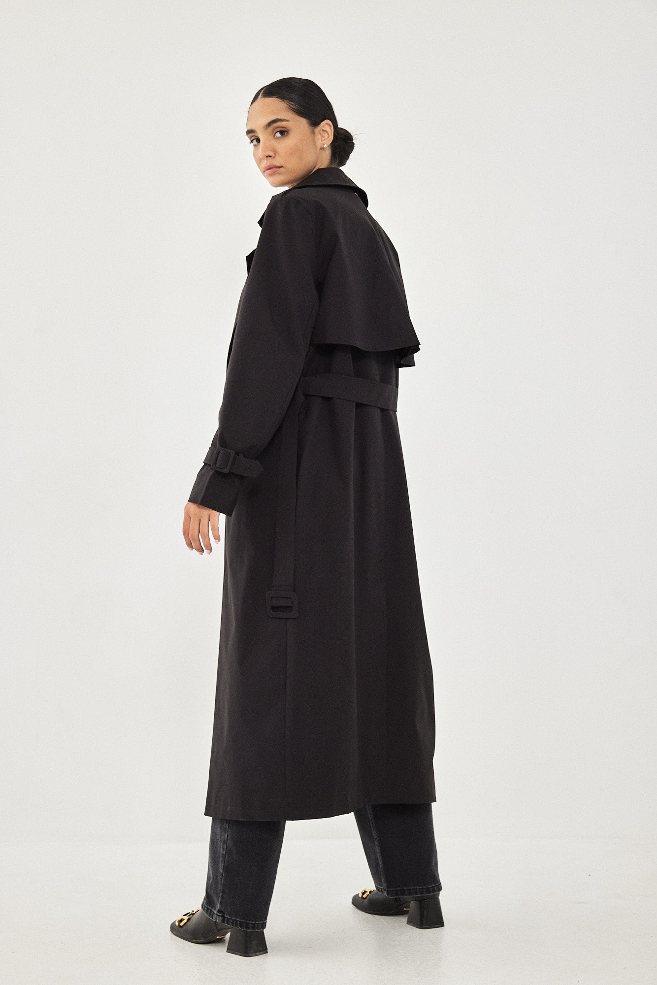TRENCH COAT BLACK
