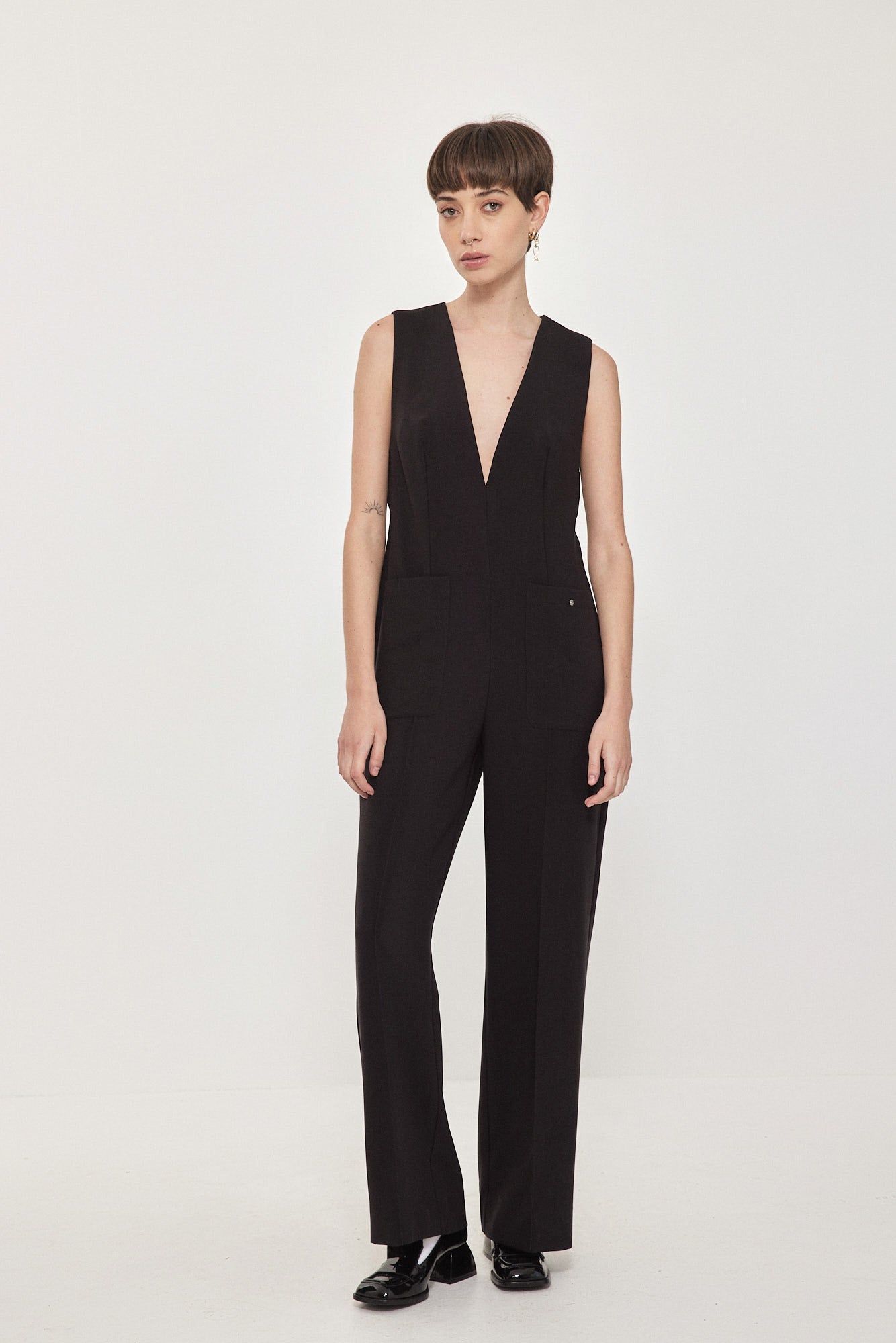 BLACK OVERALL