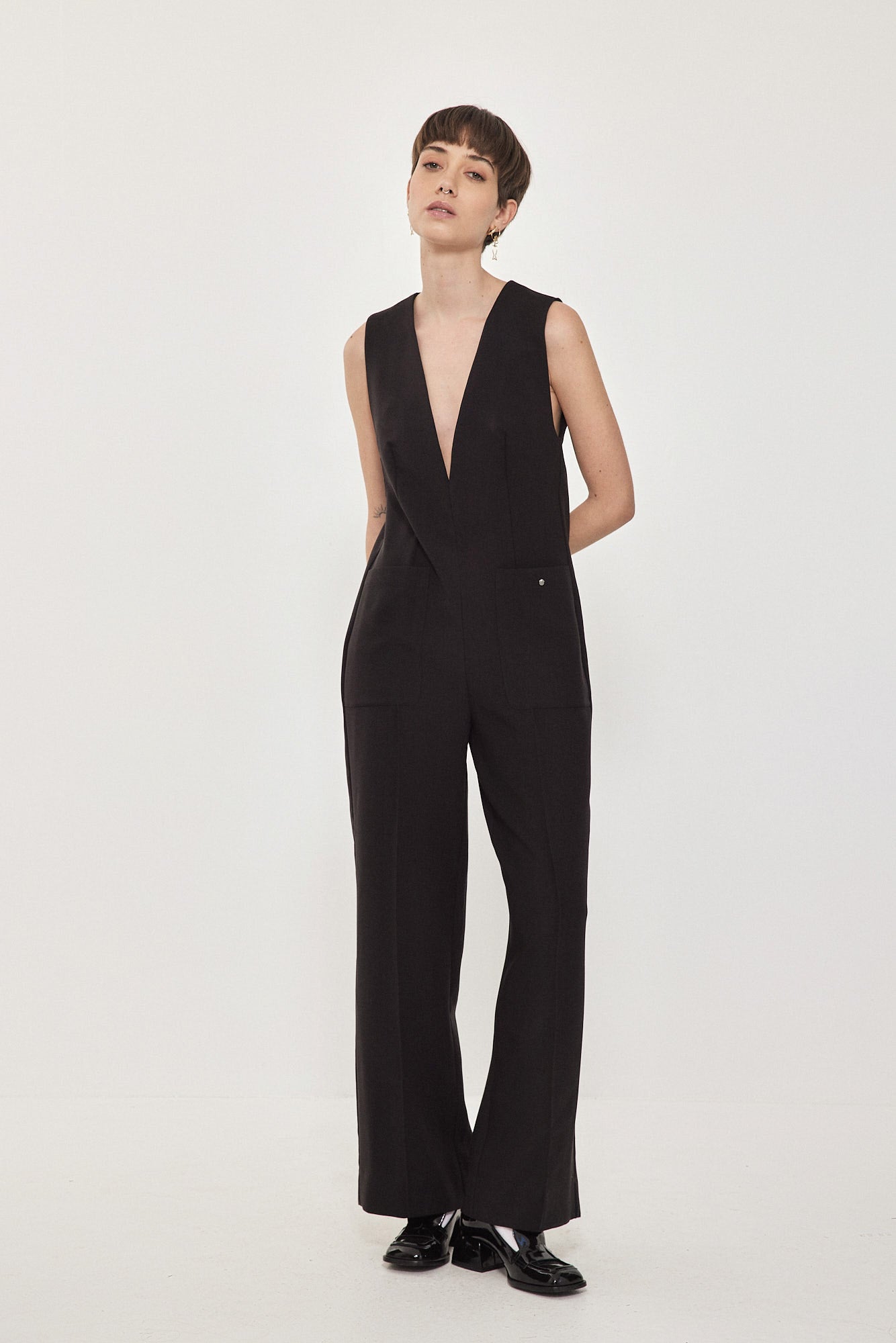 BLACK OVERALL