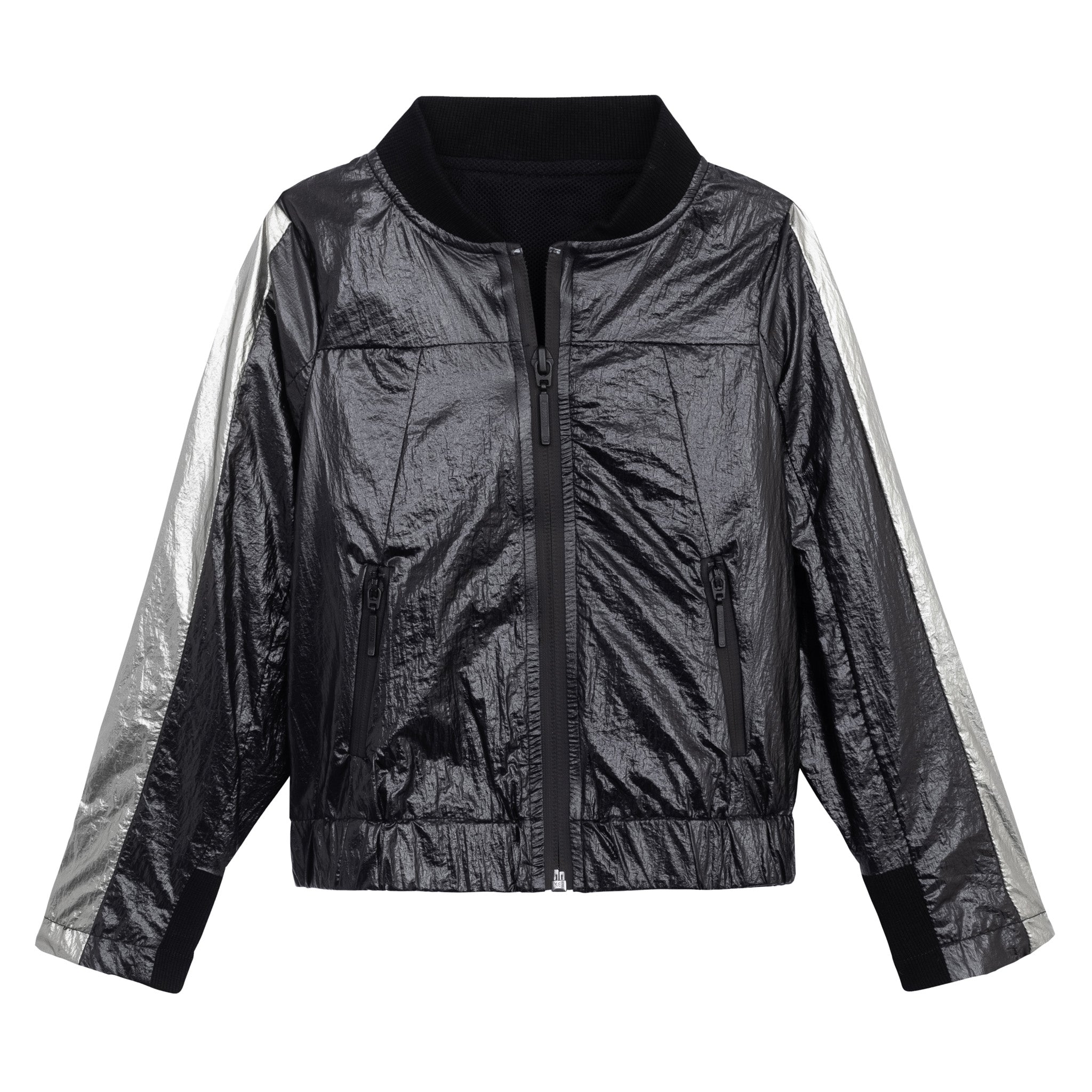 NYLON BOMBER BLACK