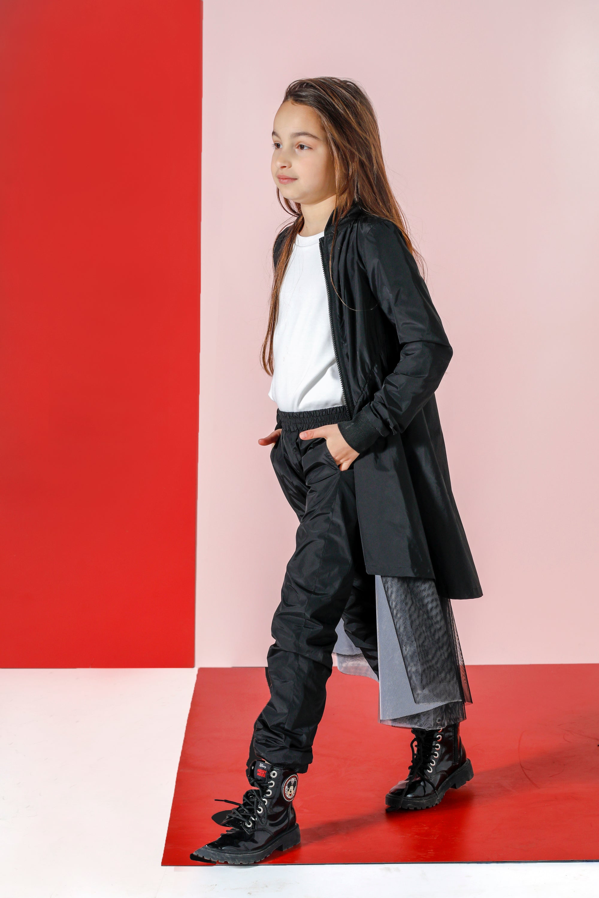 NYLON TULLE JACKET