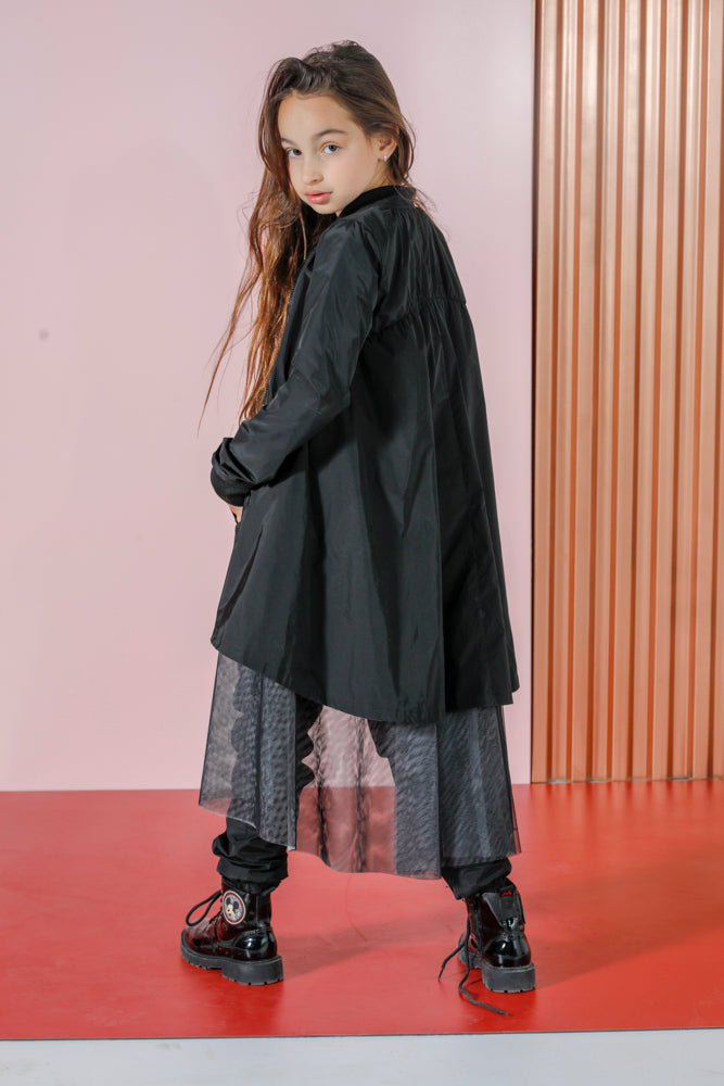NYLON TULLE JACKET