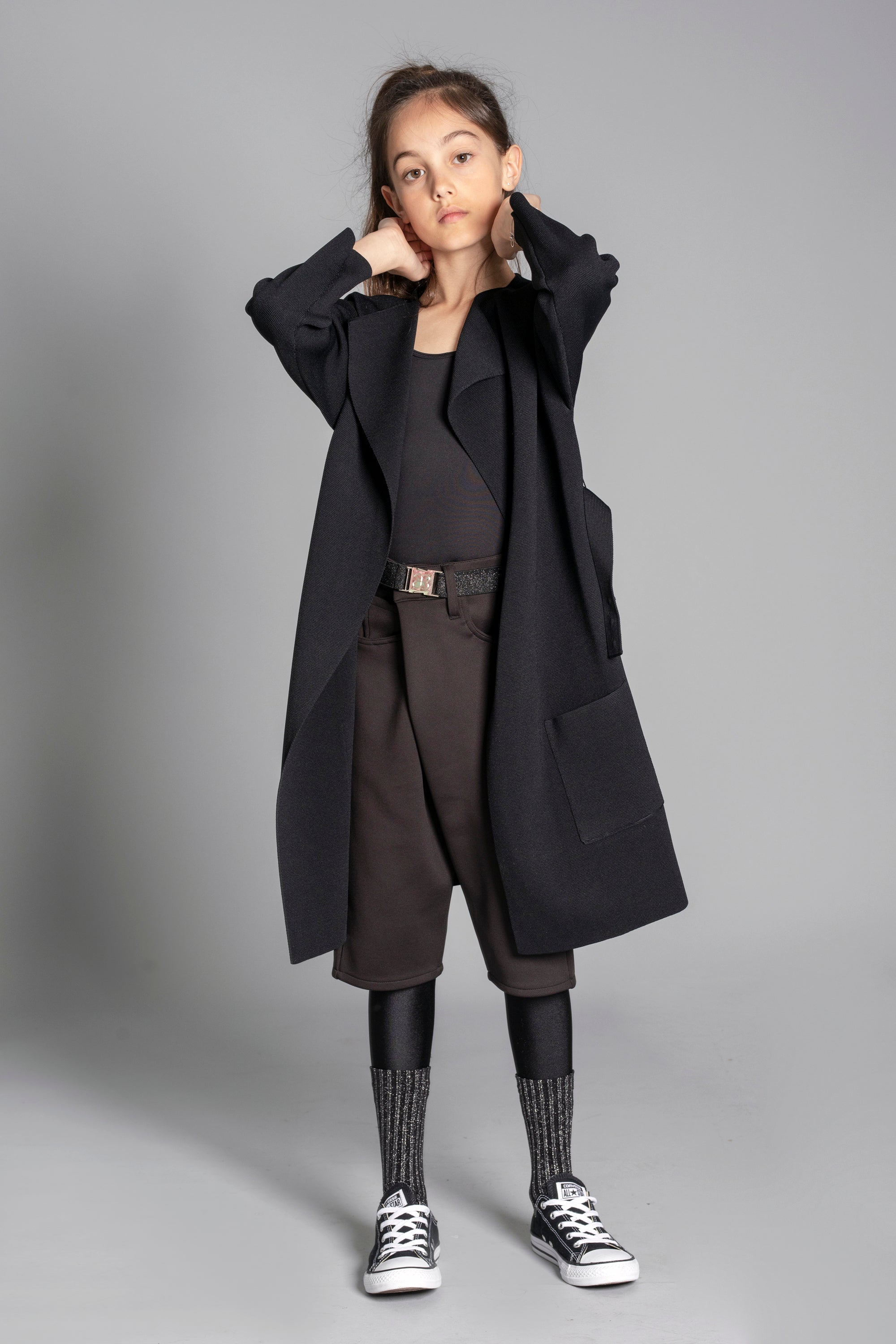 CARDIGAN TEJIDO NEGRO